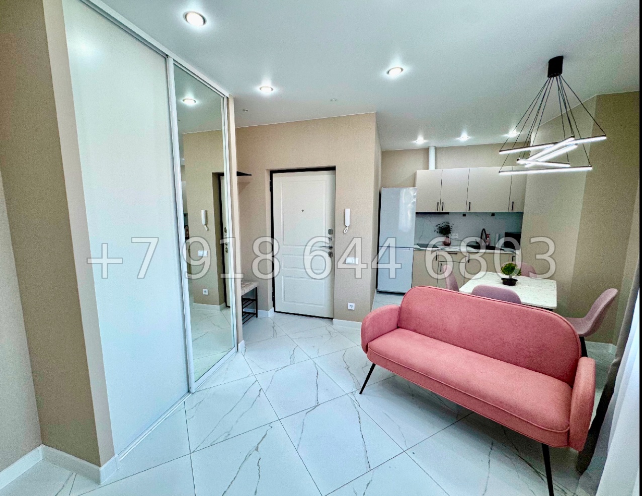 № 28р. Двухкомнатная Квартира в Дагомысе. ЖК Каньон Дагомыс-2 - миниатюра 8