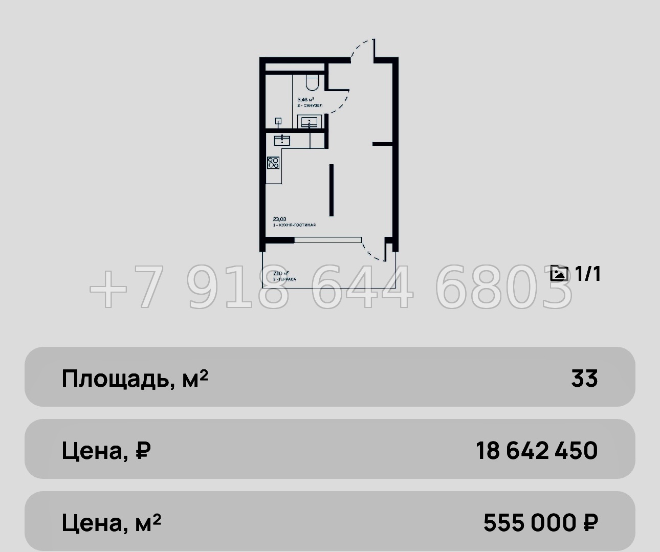 № 13 ю. АК Птица апартаменты которые растут постоянно в цене - миниатюра 37