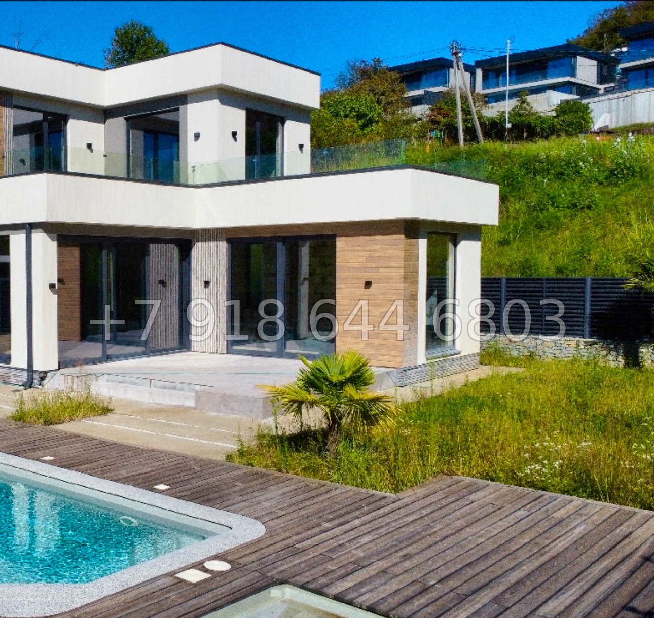 № 181 Б. Дом с бассейном и с видом на море в Сочи  - миниатюра 34