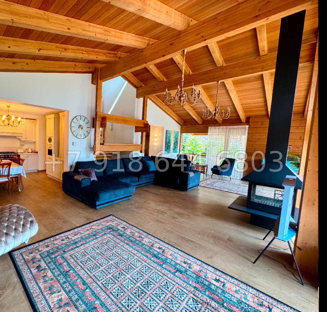 № 33 м. Дом на Красной Поляне с бассейном  - миниатюра 15