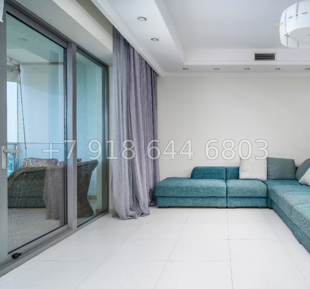 № 20е. Квартира с прекрасным видом на Чёрное море в городе Сочи ЖК Идеал Хаус - миниатюра 7