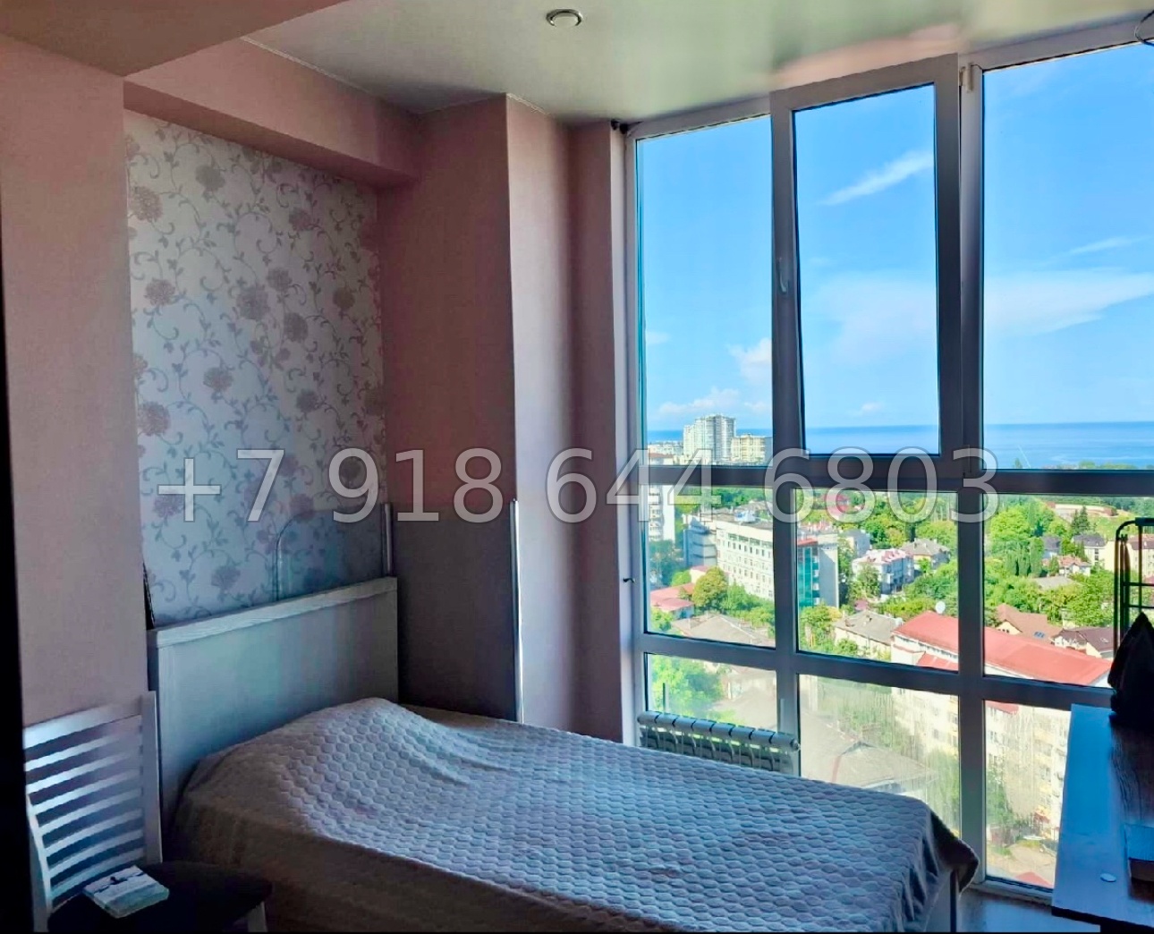 № 293 р. Двухкомнатная Квартира с красивым видом на Сочи  - миниатюра 1