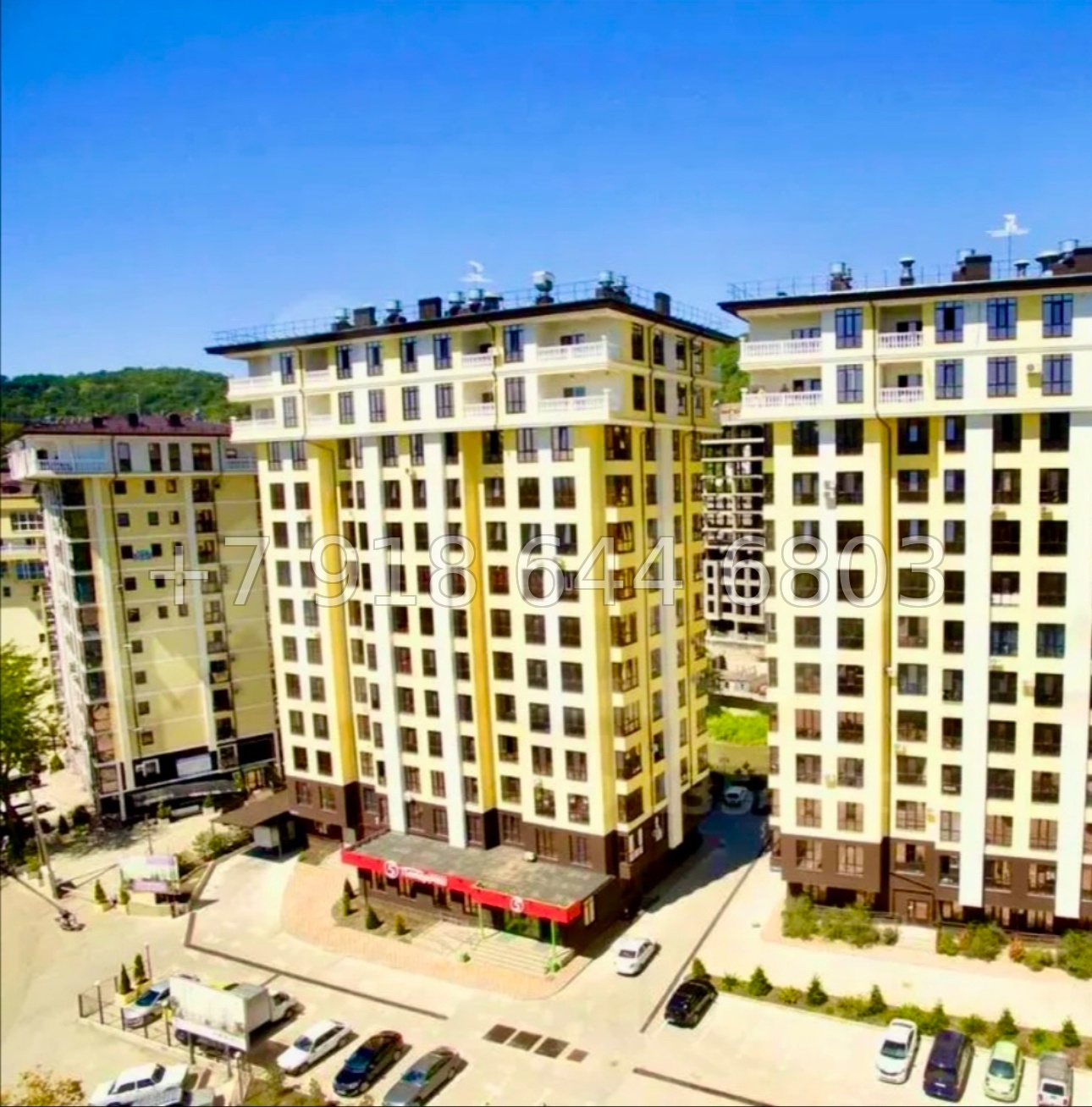 № 350 р. Большая квартира в Сочи ЖК Место под Солнцем Дагомыс  - миниатюра 37