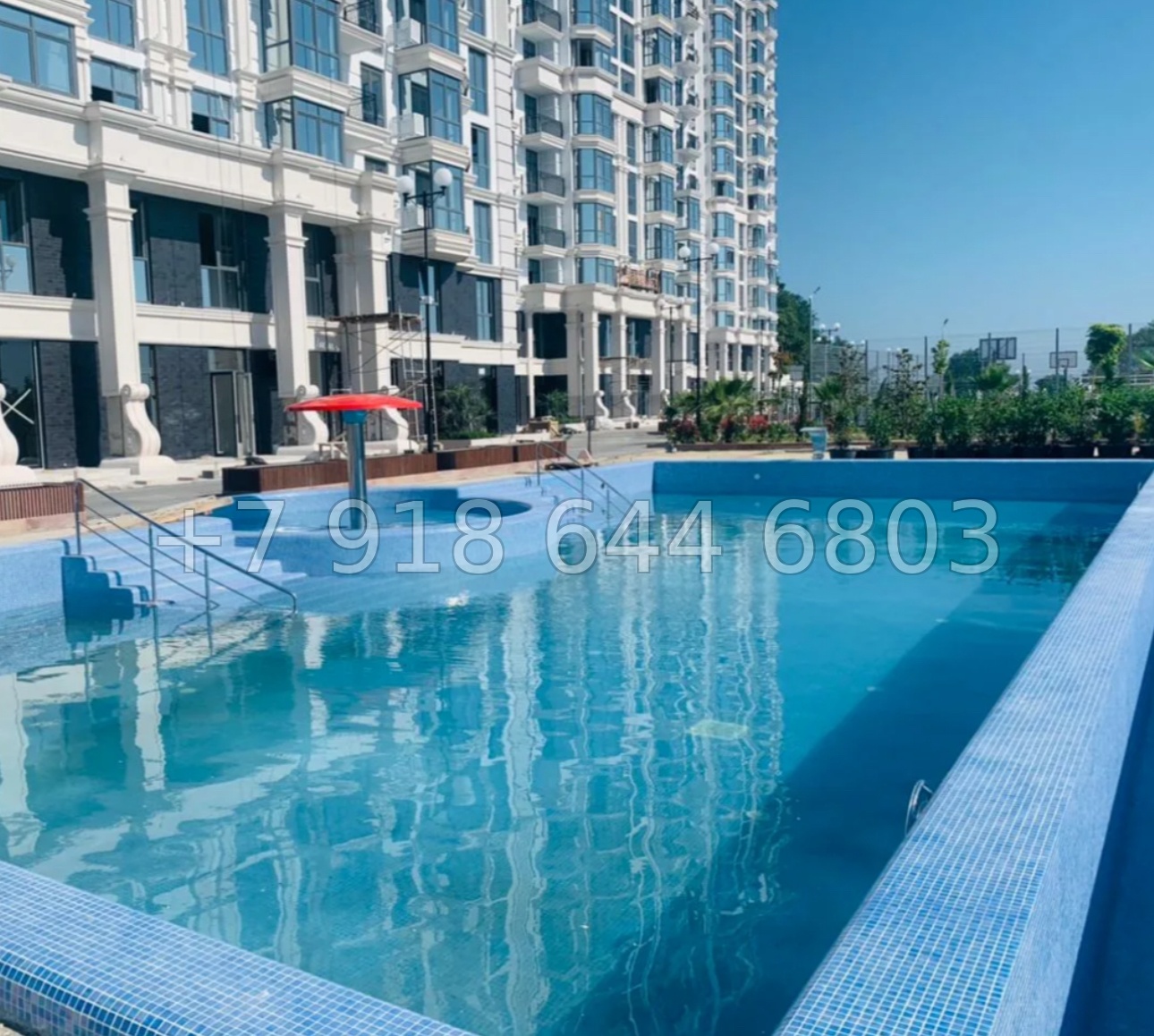 № 419 р. Квартира с бассейном в ЖК Меркато Сочи  - миниатюра 27