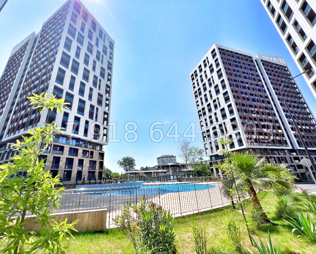 № 334 Р. Квартира без отделки в ЖК Аллея Парк Сочи Дагомыс  - миниатюра 5