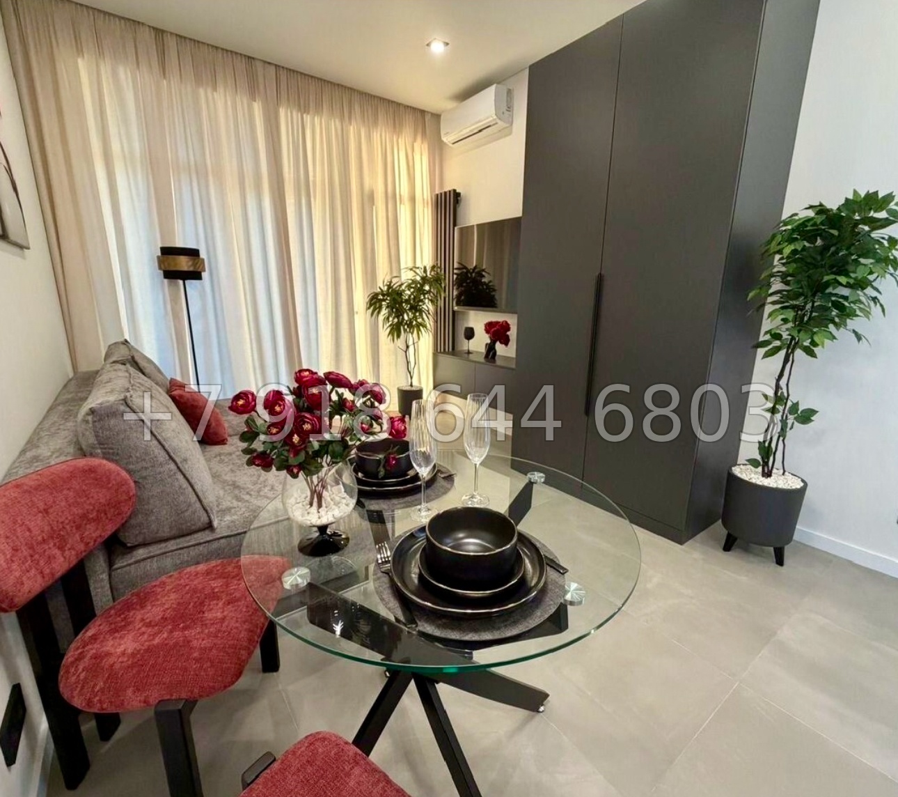 80р. Квартира с видом на закат. ЖК Аллея Парк Сочи Дагомыс  - миниатюра 13