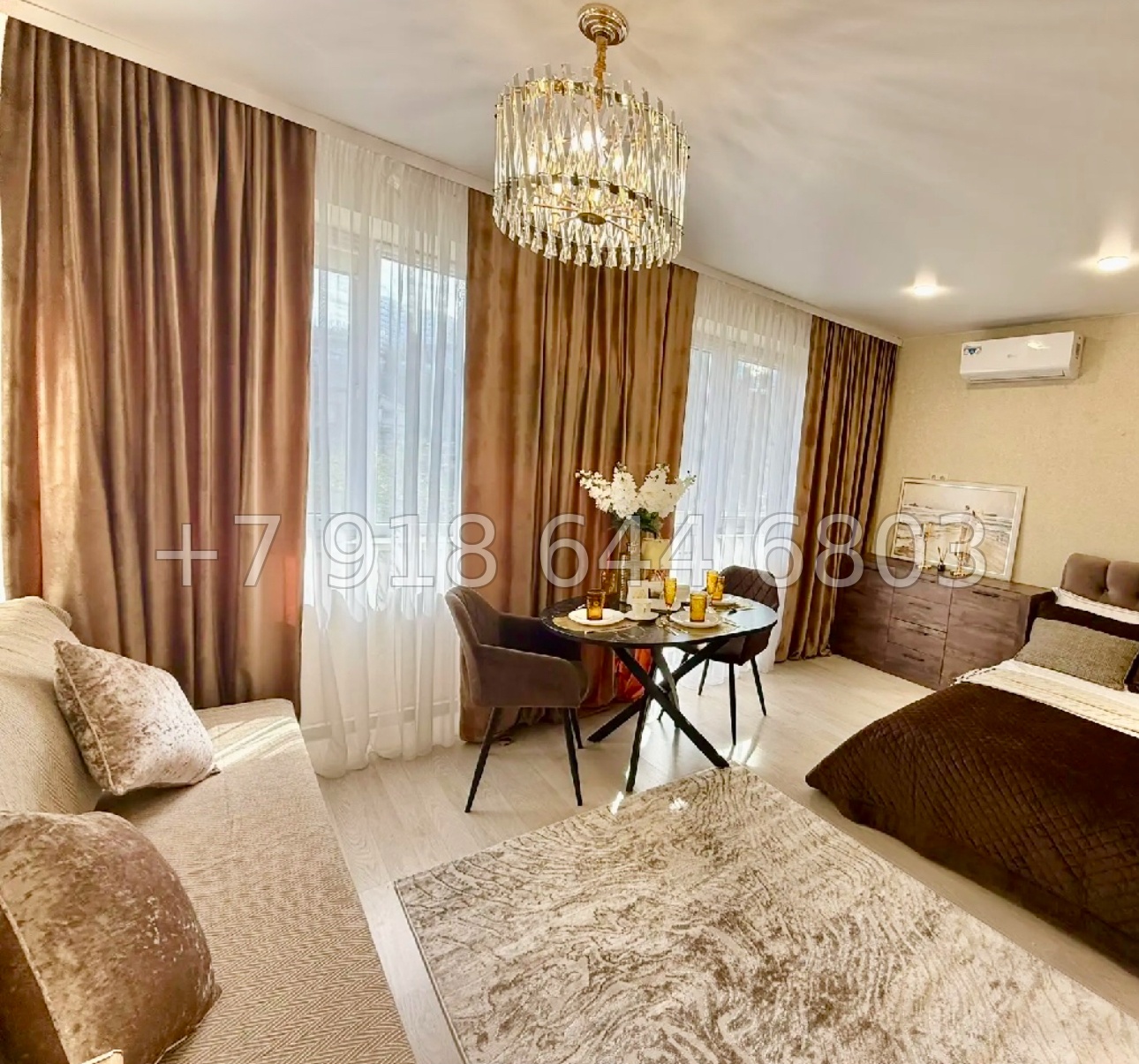 № 184 п. Квартира в Сочи ЖК Мадрид 5 - миниатюра 2