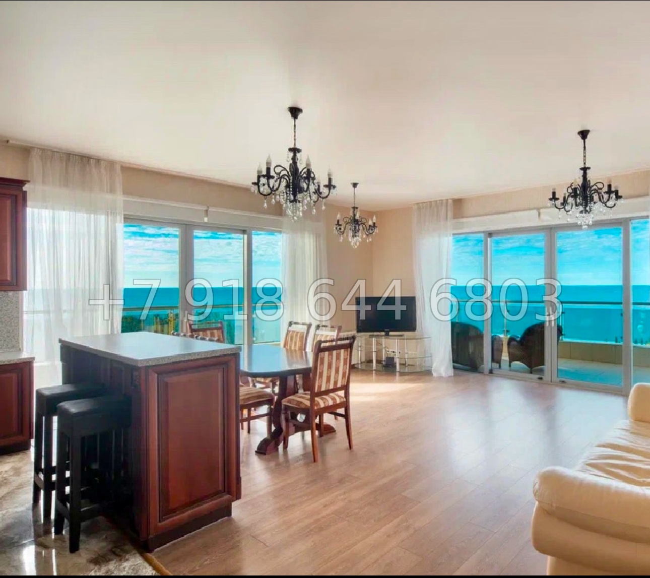 № 29 е. Квартира с видом на море в Сочи ЖК Идеал Хаус  - миниатюра 1