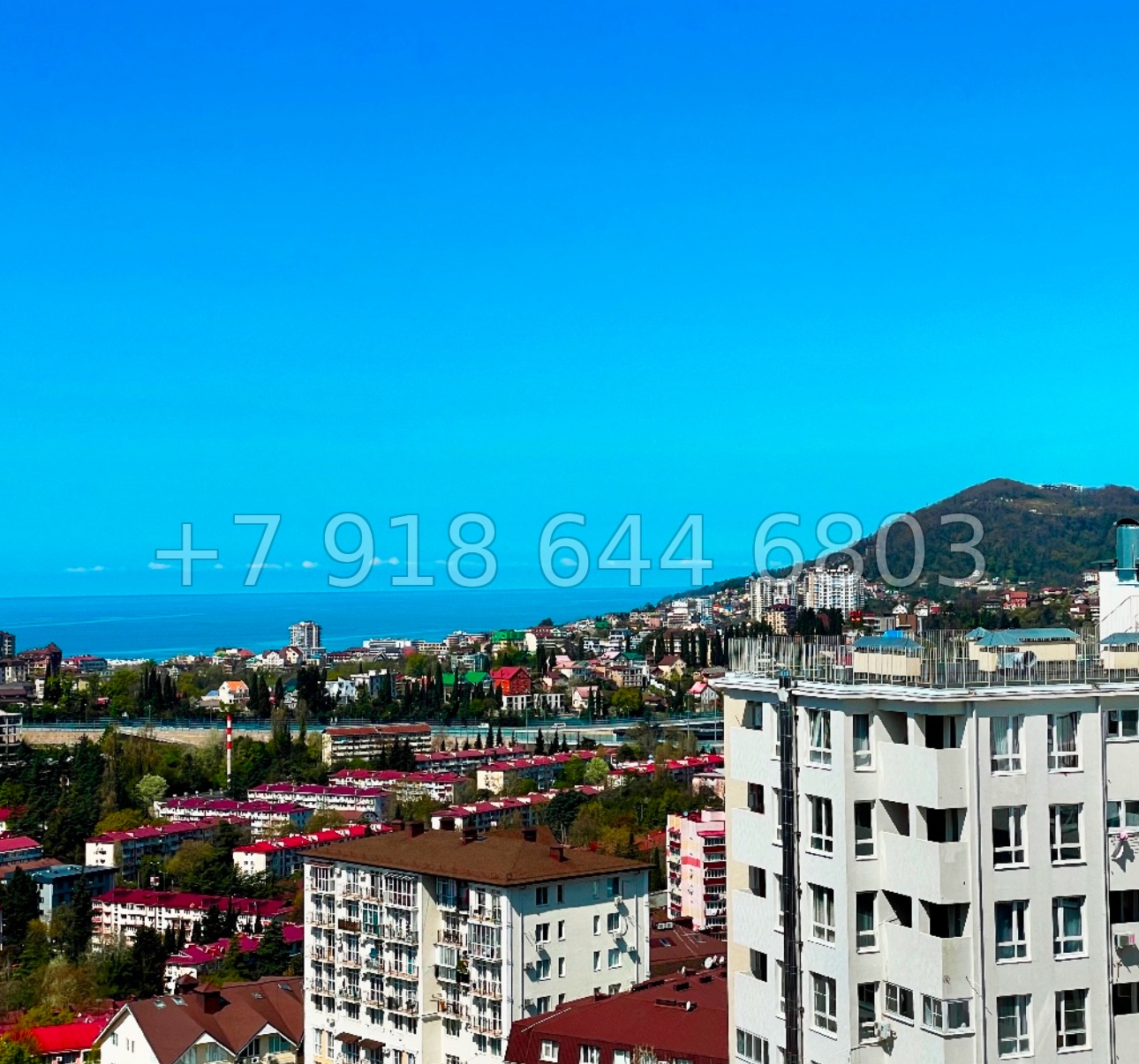 № 250 п. Евро двушка в Сочи с видом на море  - миниатюра 25