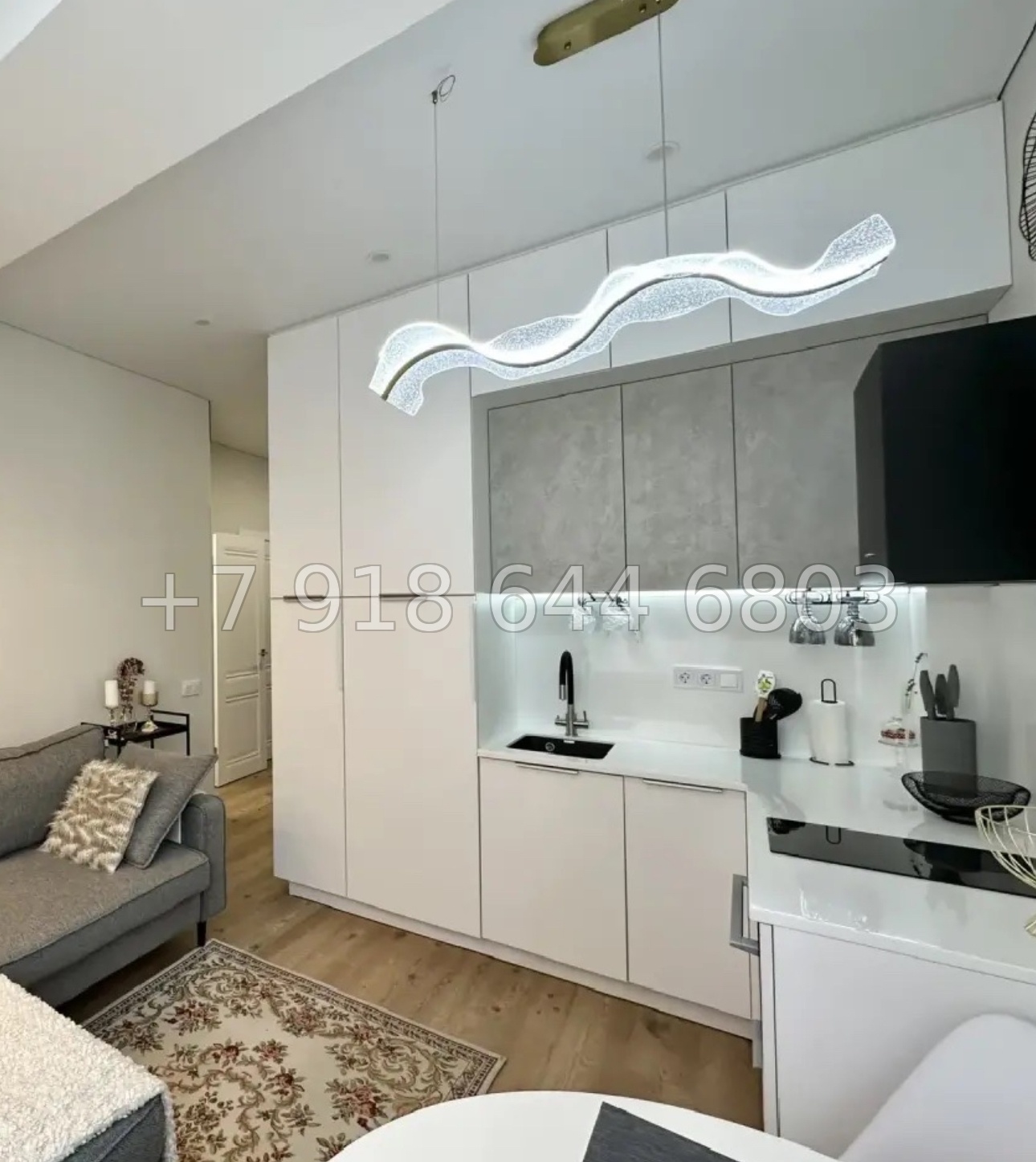 № 200 р. Роскошная квартира в ЖК Новая Заря Сочи  - миниатюра 4