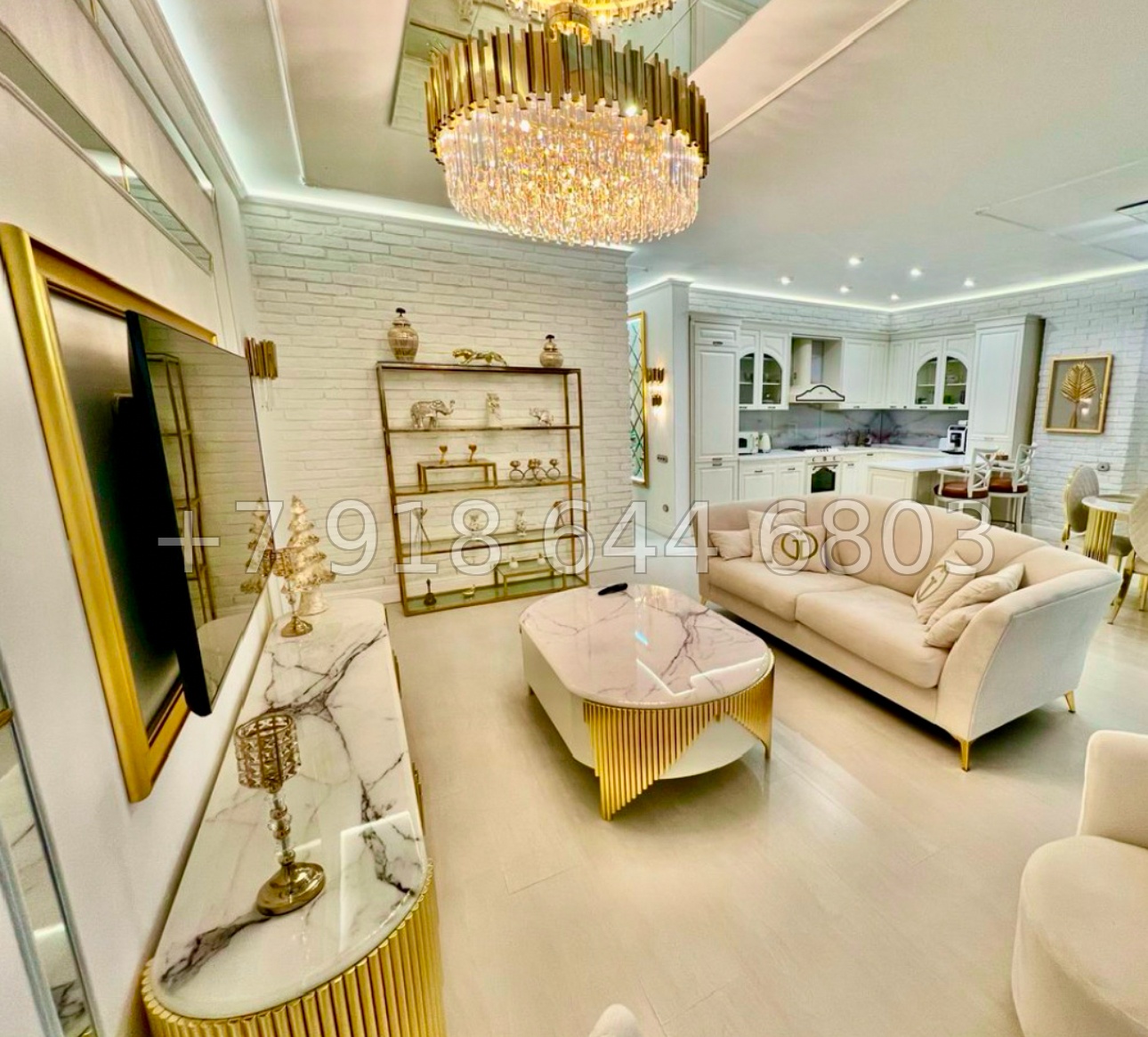 № 36е. Большая квартира в Сочи. ЖК Лазурный Сочи  - миниатюра 19