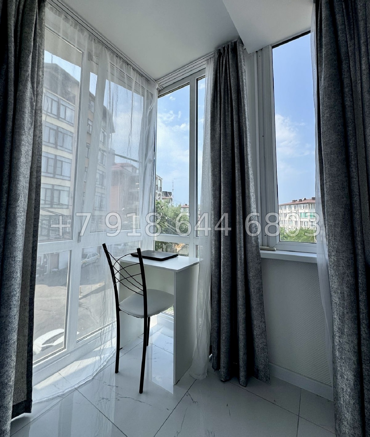 № 49п двухкомнатная Квартира в Сочи, в пешей доступности от побережья Черного моря  - миниатюра 13