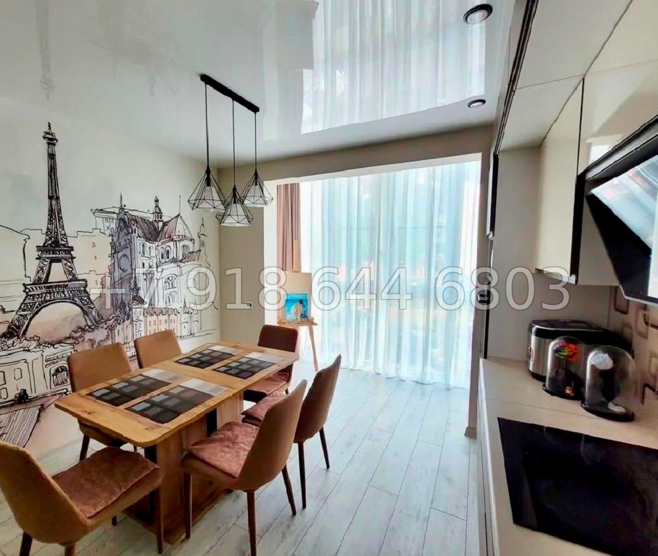 № 53 р. Квартира с хорошим ремонтом в ЖК Министерские озера Сочи  - миниатюра 14