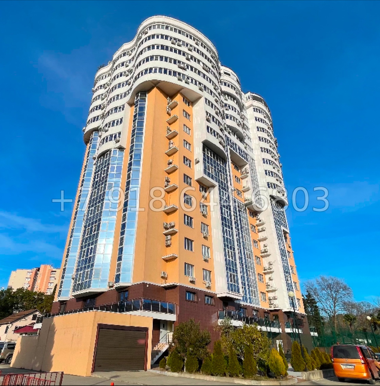 № 265 р. Квартира с видом на море в ЖК Солнечный Дагомыс Сочи  - миниатюра 3