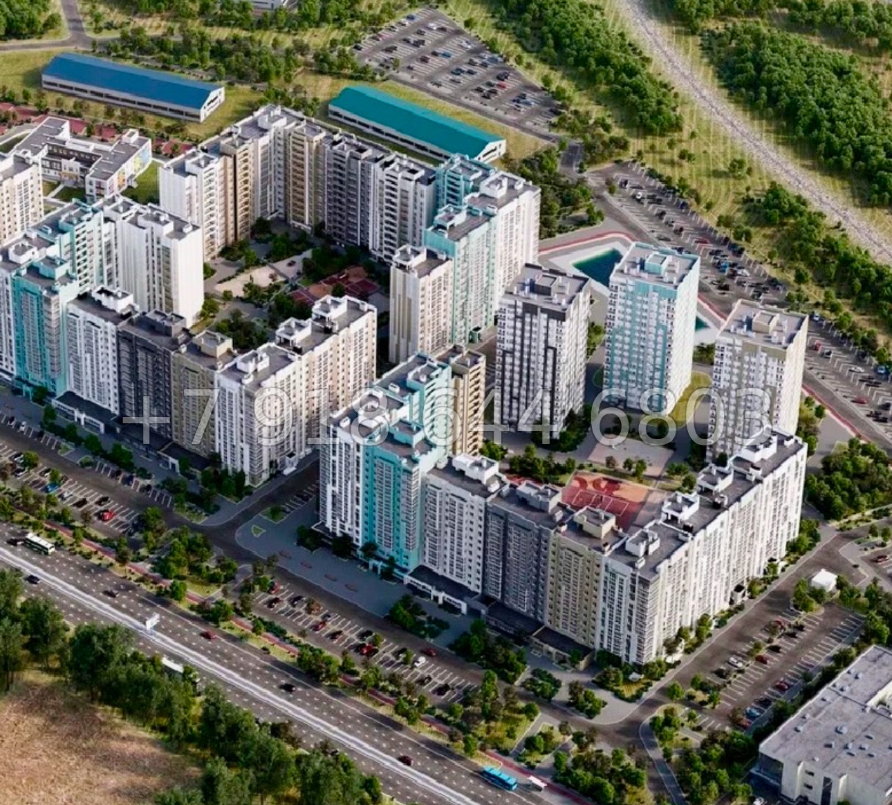 № 4ю. Бизнес класс. Квартиры в Столице Крыма. ЖК Прогресс Симферополь - миниатюра 33