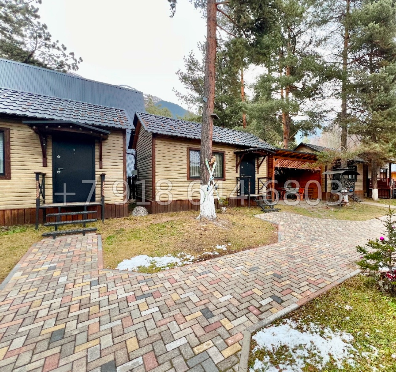 № 3 ч. Готовый бизнес в горах. База отдыха в Архызе 10 домов - миниатюра 24