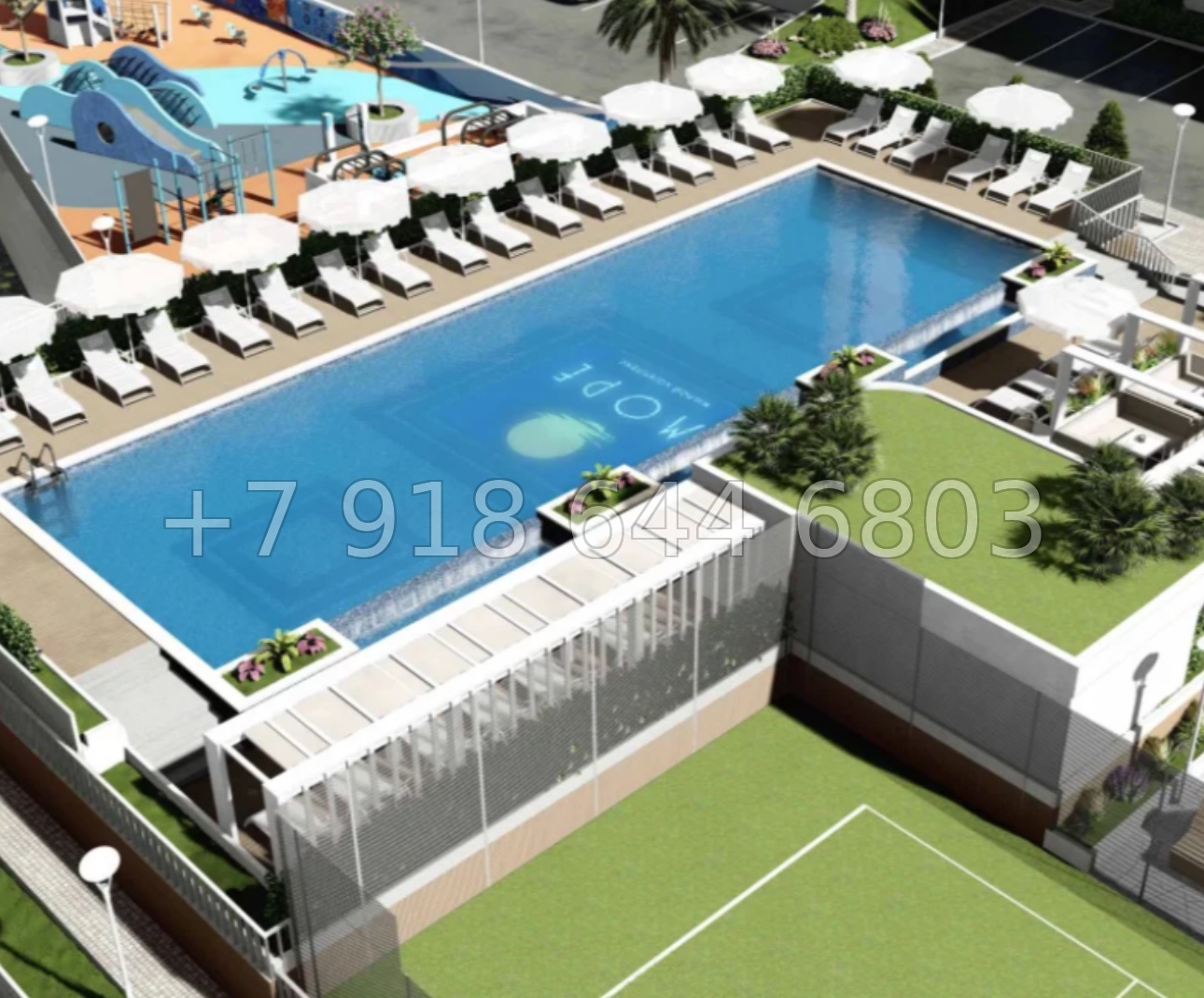 № 270 р. Квартира с бассейном у моря в городе Сочи  - миниатюра 9