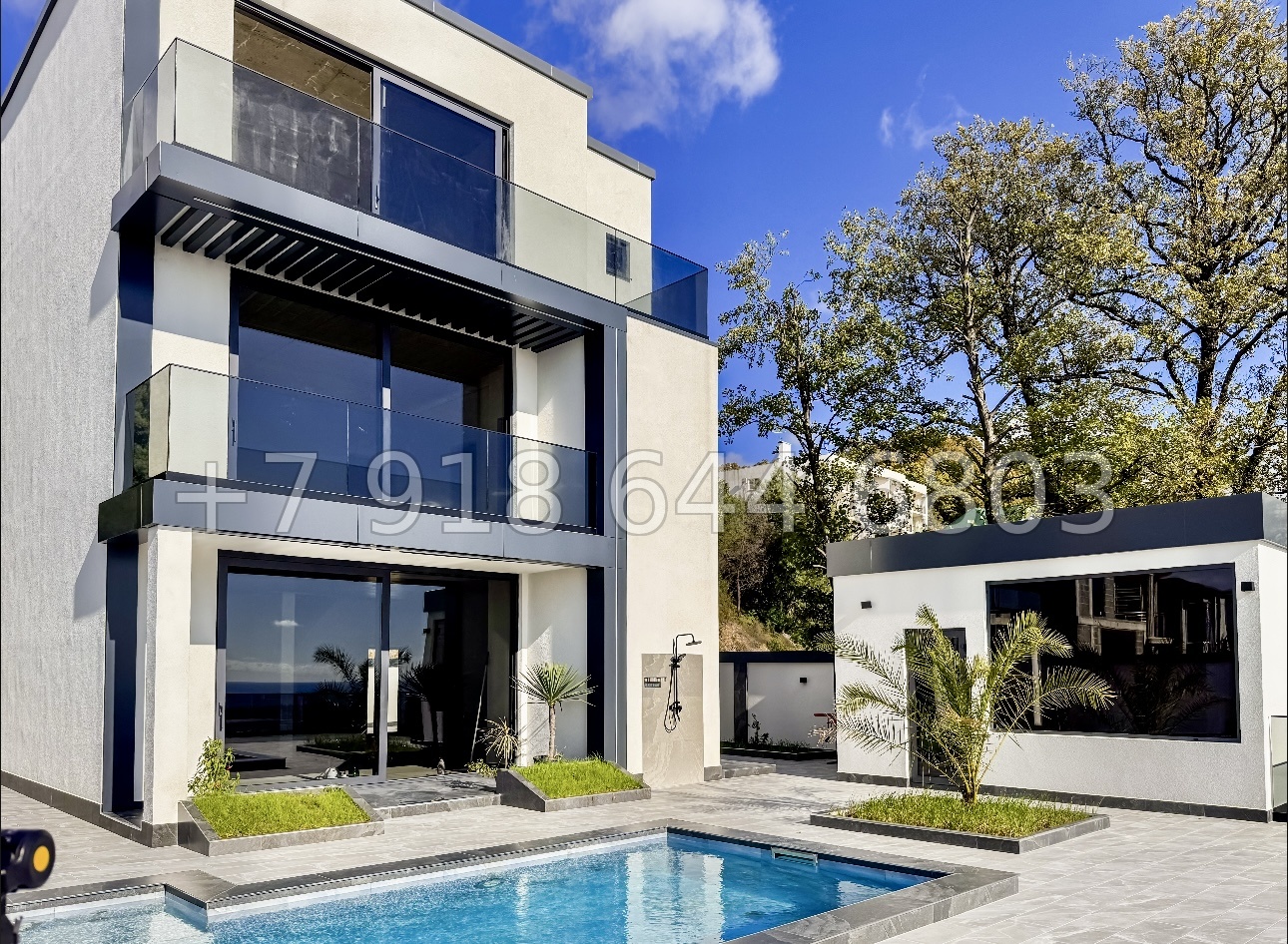 № 53 м. Дом в Адлере с видом на море  - миниатюра 17