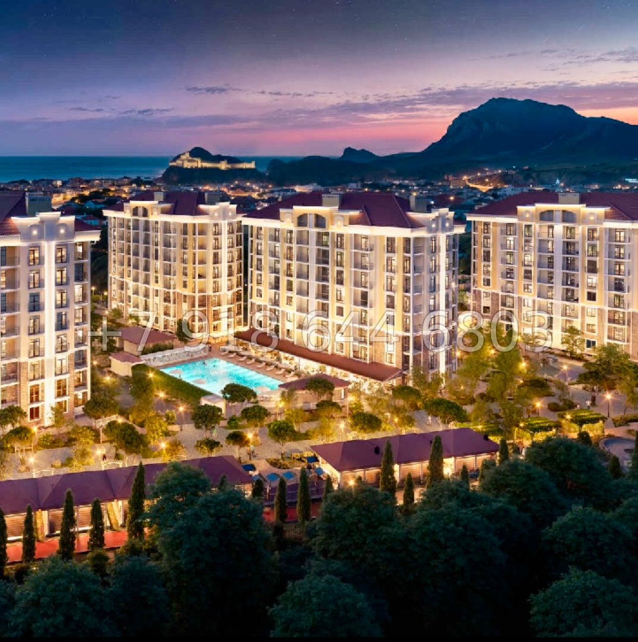 № 44 ю. ЖК Италика Судак  - миниатюра 45