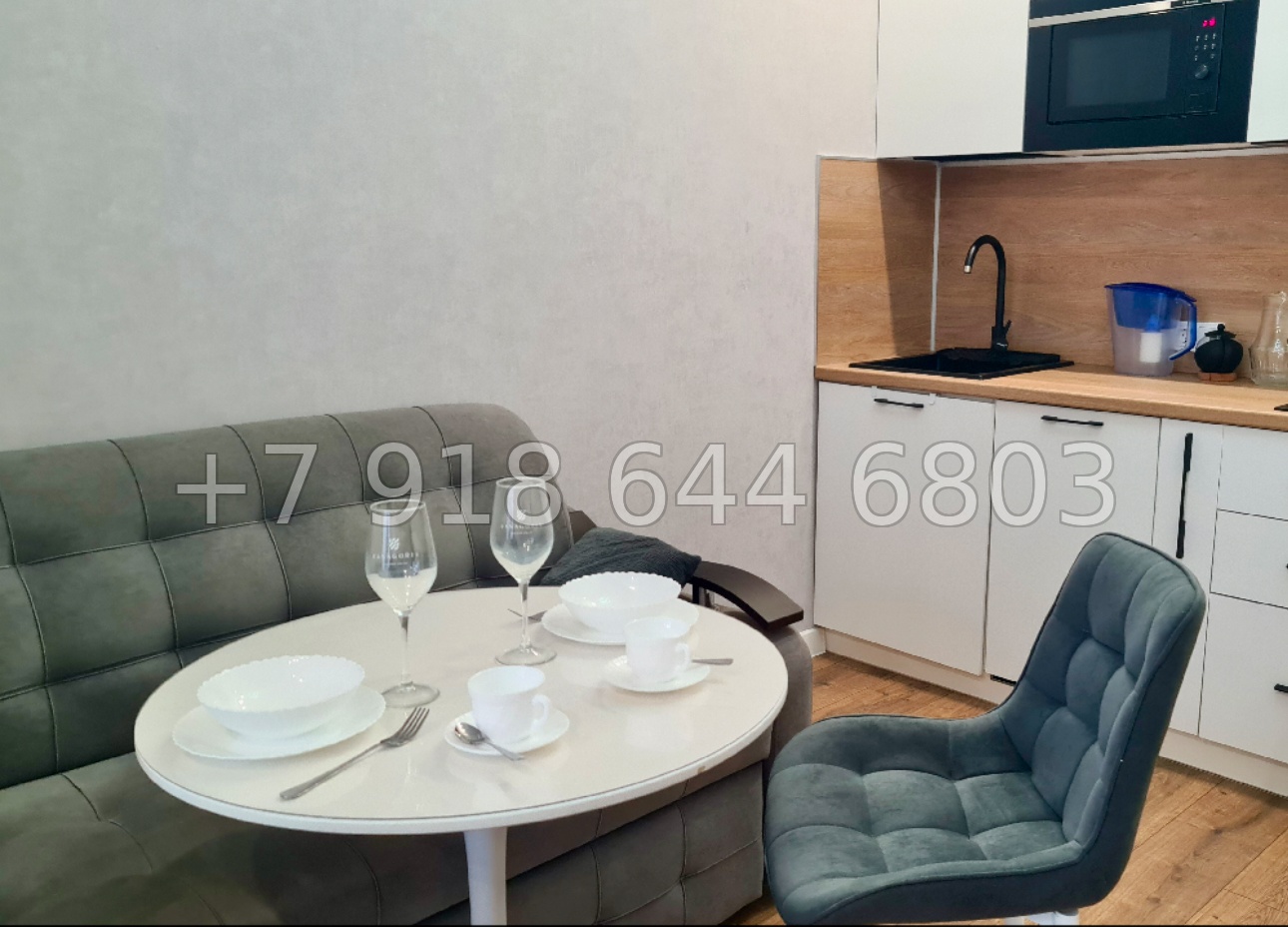 № 26р. Квартира в Дагомысе ЖК Аллея Парк Сочи  - миниатюра 4