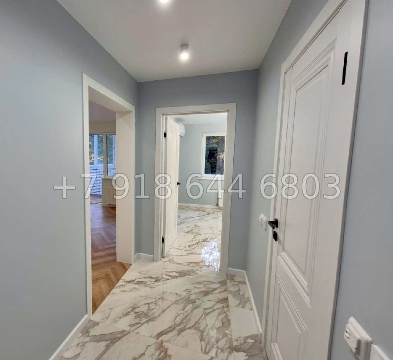 № 96р. Квартира с ремонтом. Без мебели. ЖК Министерские озера Сочи  - миниатюра 5