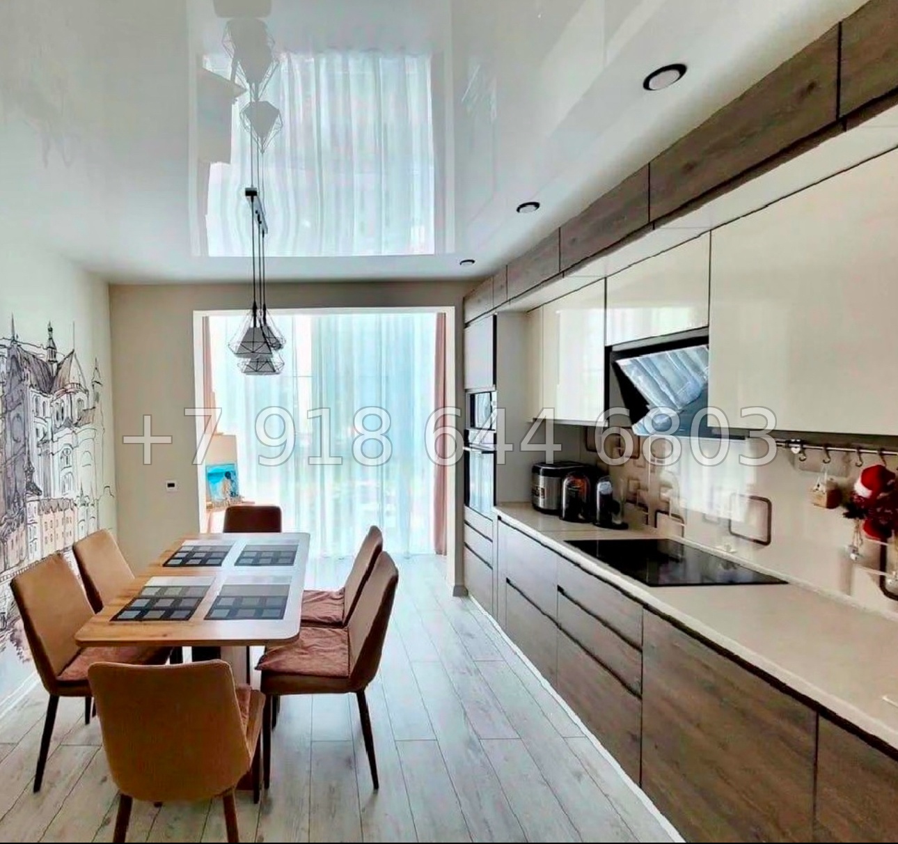 № 53 р. Квартира с хорошим ремонтом в ЖК Министерские озера Сочи  - миниатюра 5