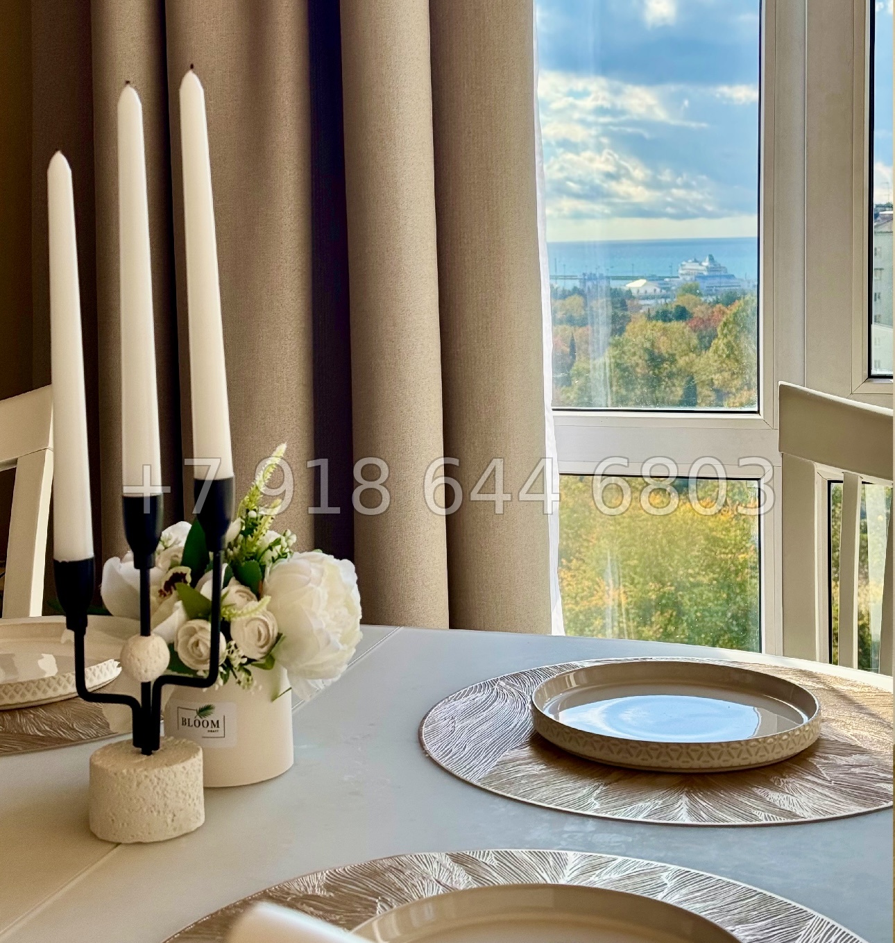 № 572 р. Квартира у парка Ривьера Сочи с бассейном  - миниатюра 16