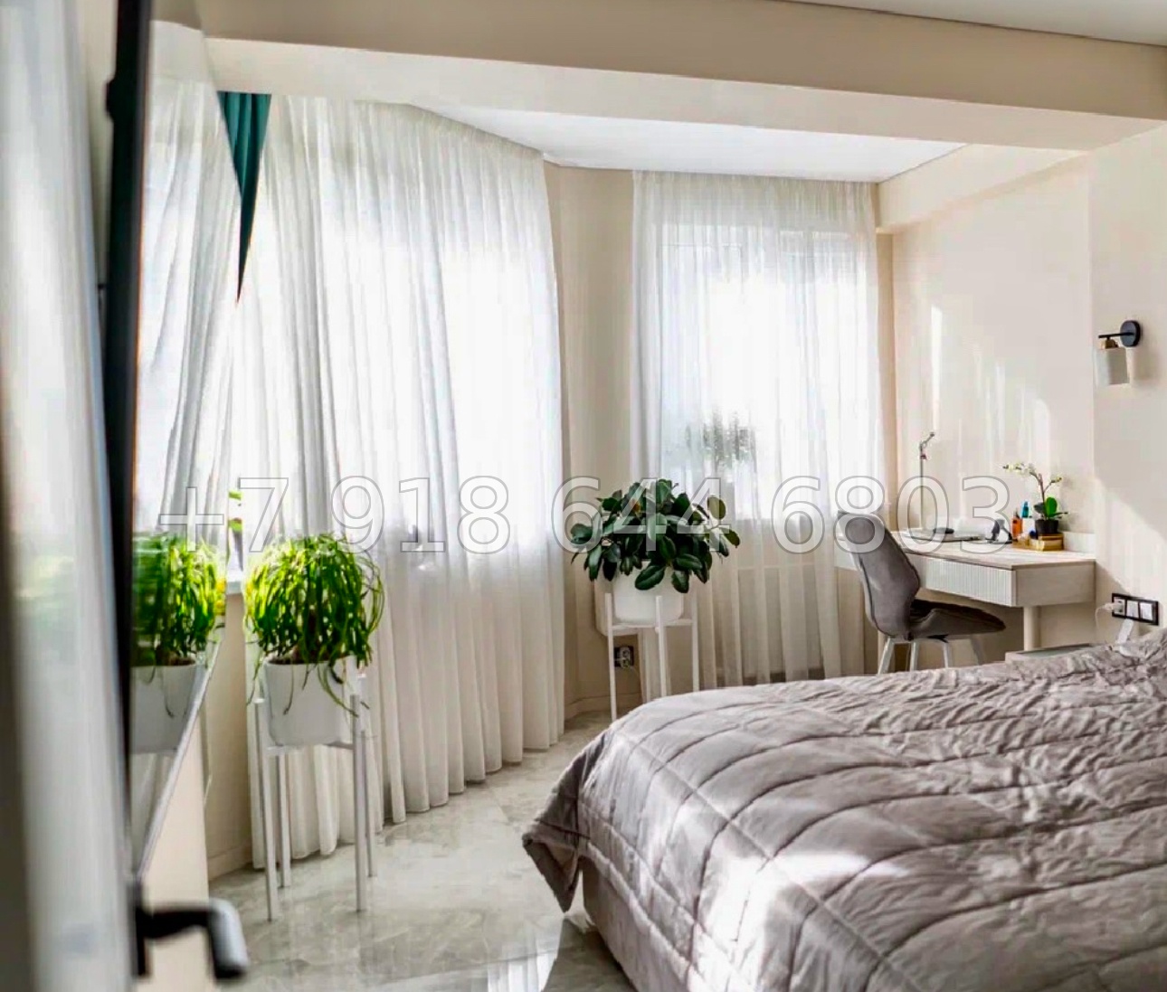 № 129р. Трёхкомнатная Квартира с хорошим ремонтом в Сочи ЖК Министерские озера  - миниатюра 25