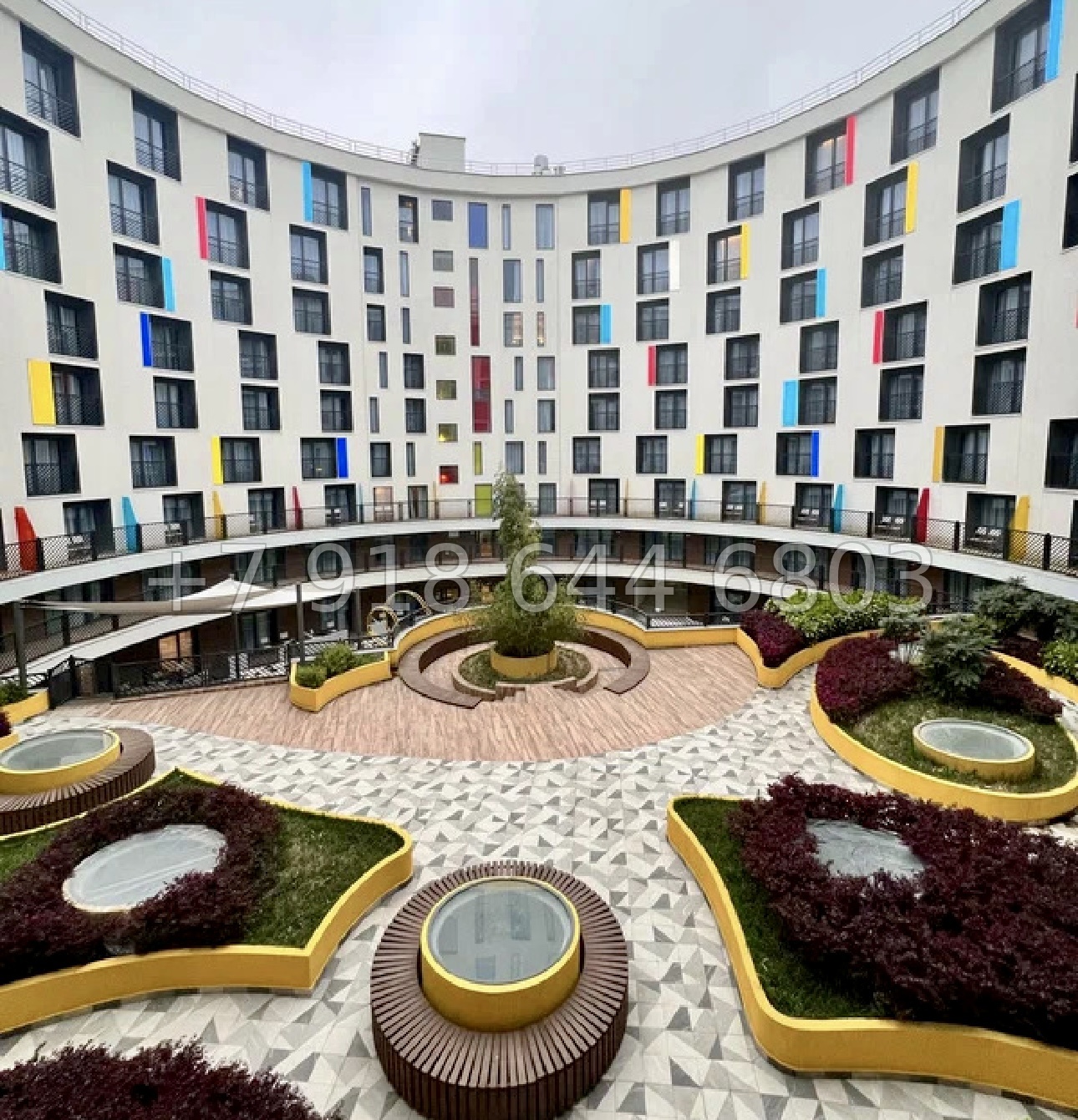 № 60 ш. Апартаменты со своим бассейном и пляжем в Сочи  - миниатюра 11