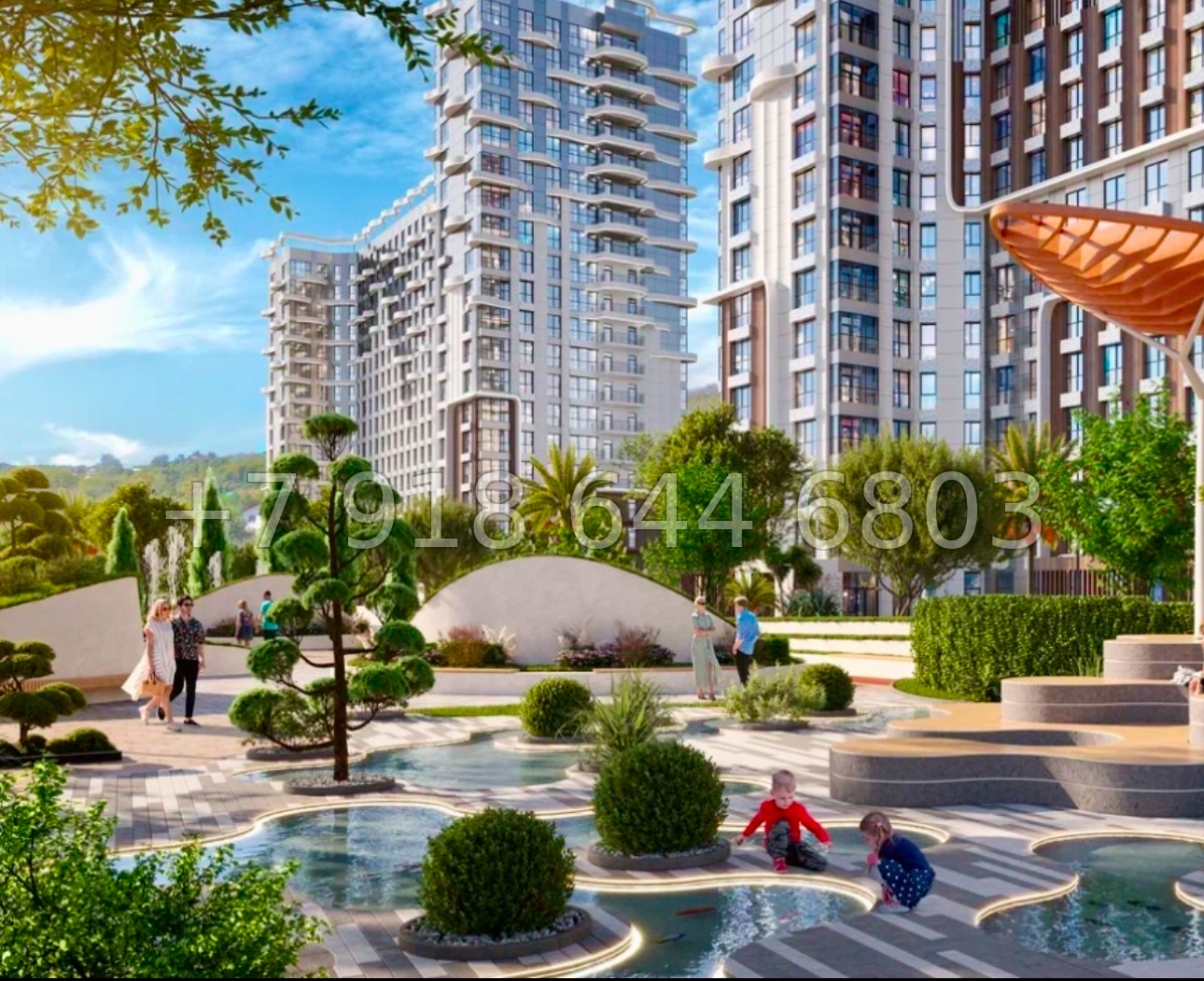 № 1 у. Квартиры в ЖК Светский Лес Сочи - миниатюра 33