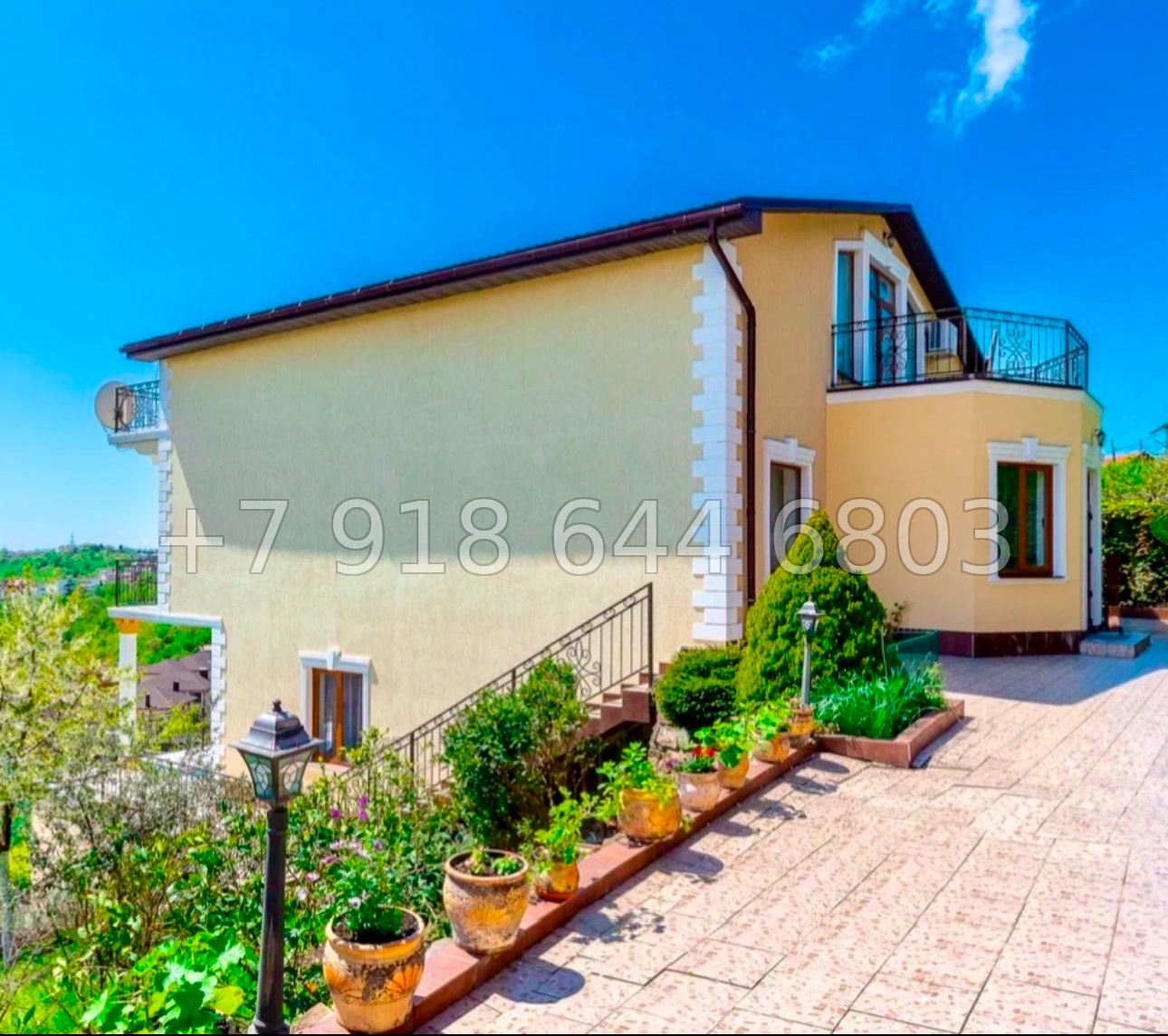 № 31 в. Три дома с бассейном. Один для прислуги. Дом с видом на море в Сочи  - миниатюра 8