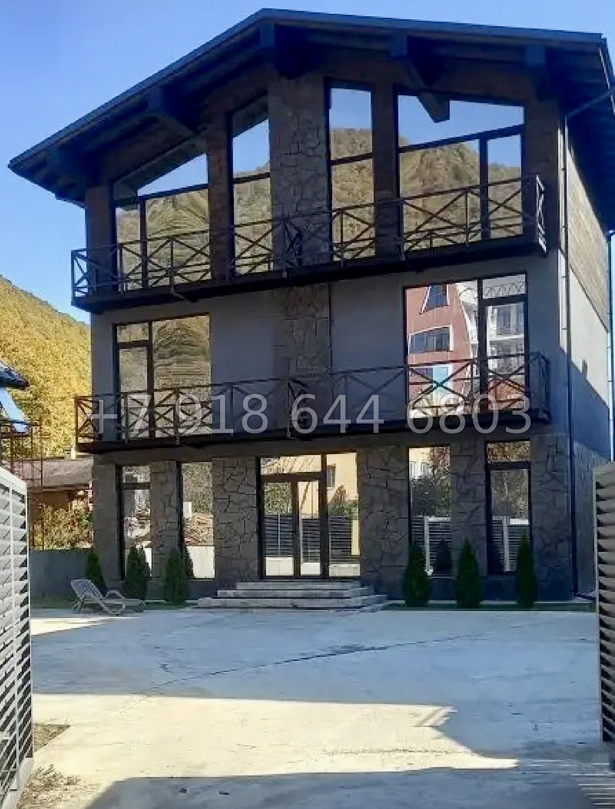 № 76 в. Дом на Красной Поляне с видом на горы - миниатюра 20