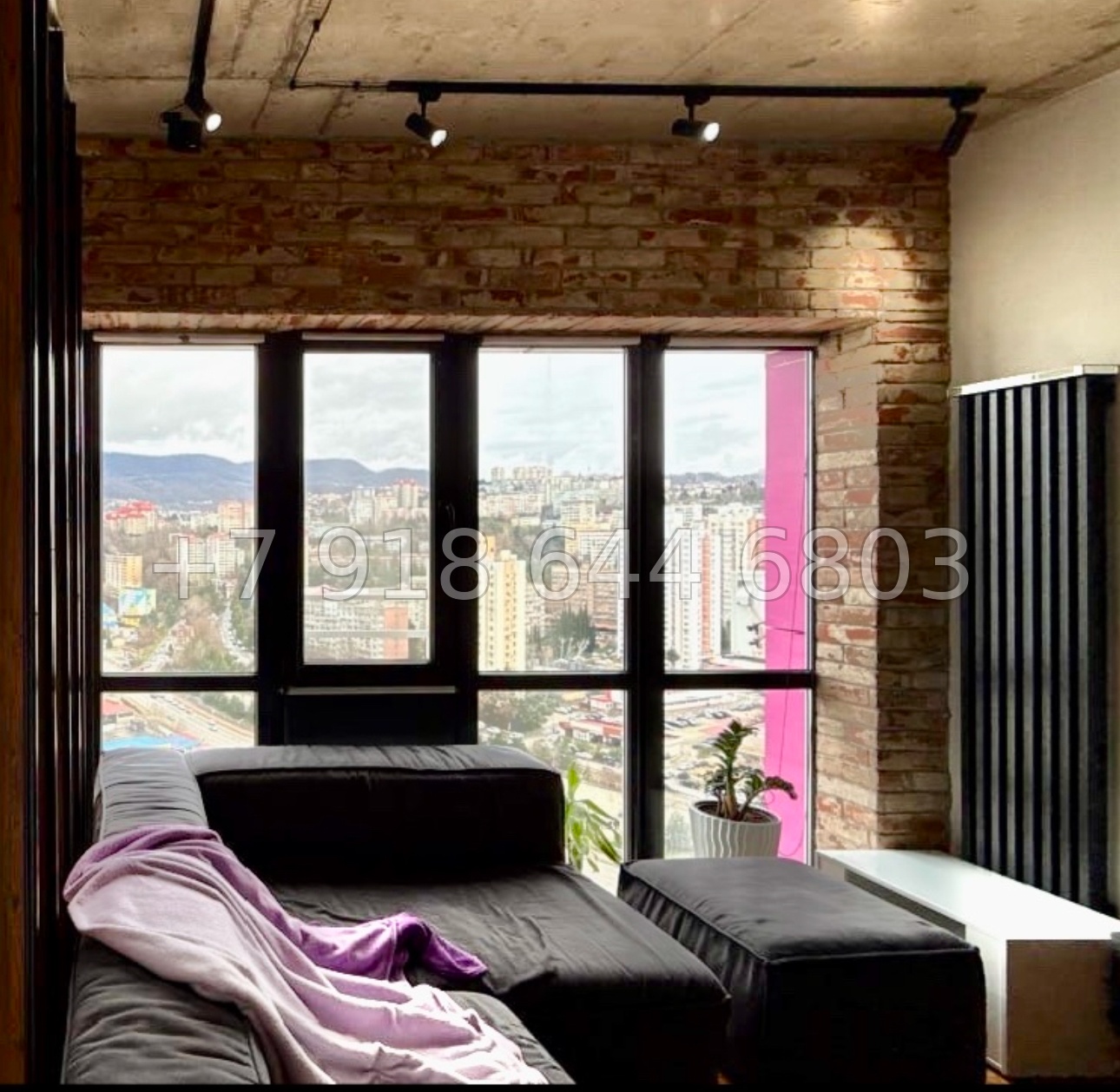 № 251 р. Квартира в стиле лофт в Сочи ЖК 123 - миниатюра 2