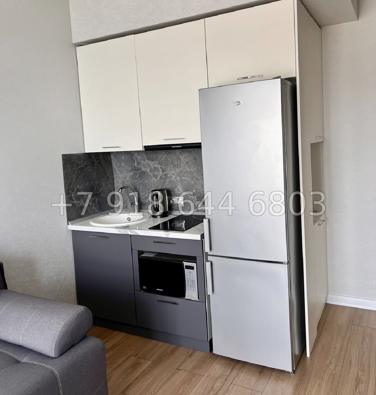 № 365 р. Квартира с видом на море в ЖК Посейдон Сочи  - миниатюра 3