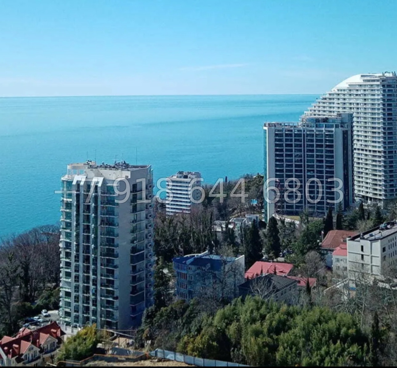 № 205 р. Трёхкомнатная Квартира в Сочи Южное море - миниатюра 9