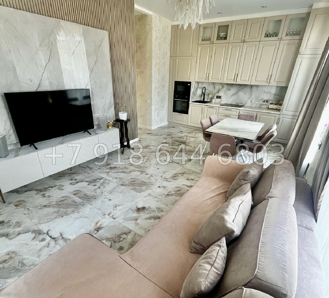 № 382 р. Двухкомнатная Квартира в Сочи ЖК Аллея Парк Дагомыс  - миниатюра 3