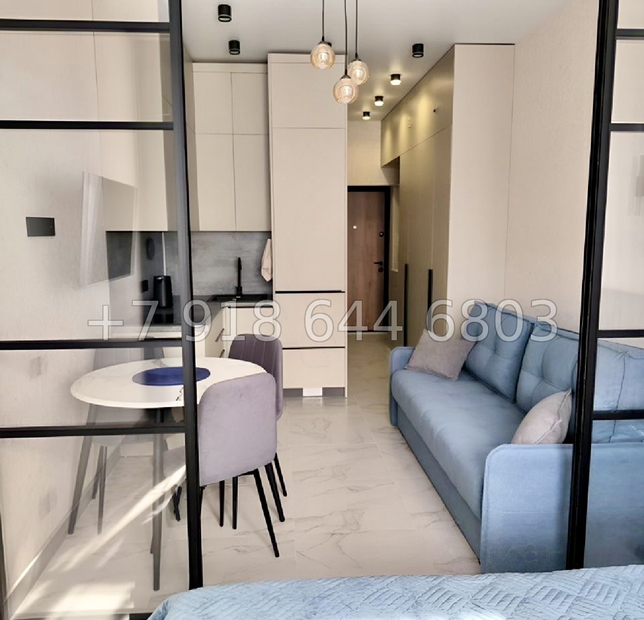 № 117п. Квартира в ЖК Аллея Парк Сочи Дагомыс  - миниатюра 1