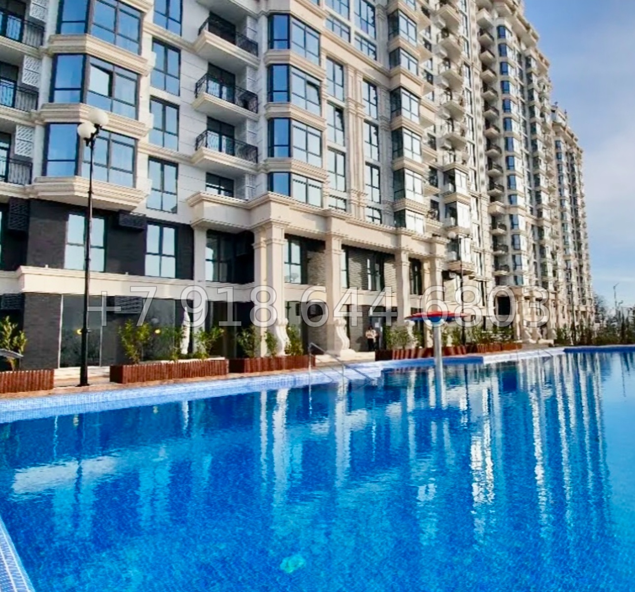 № 428 р. ЖК Меркато Сочи. Квартира с бассейном на территории  - миниатюра 26