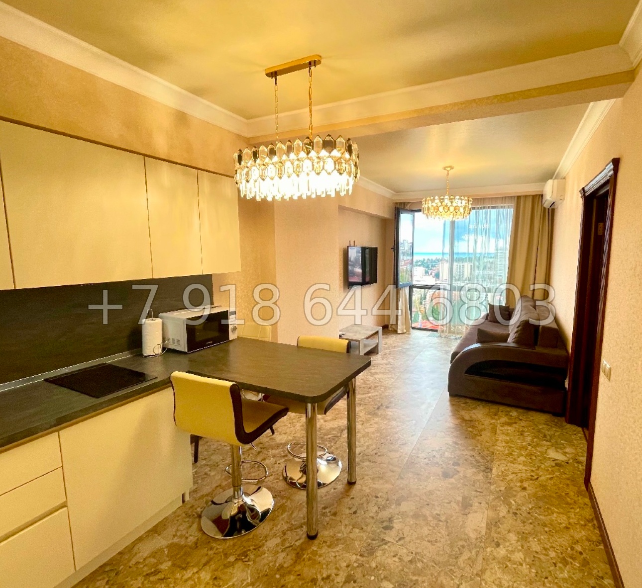 № 113 р. Квартира в центре Сочи ЖК Сокол - миниатюра 3