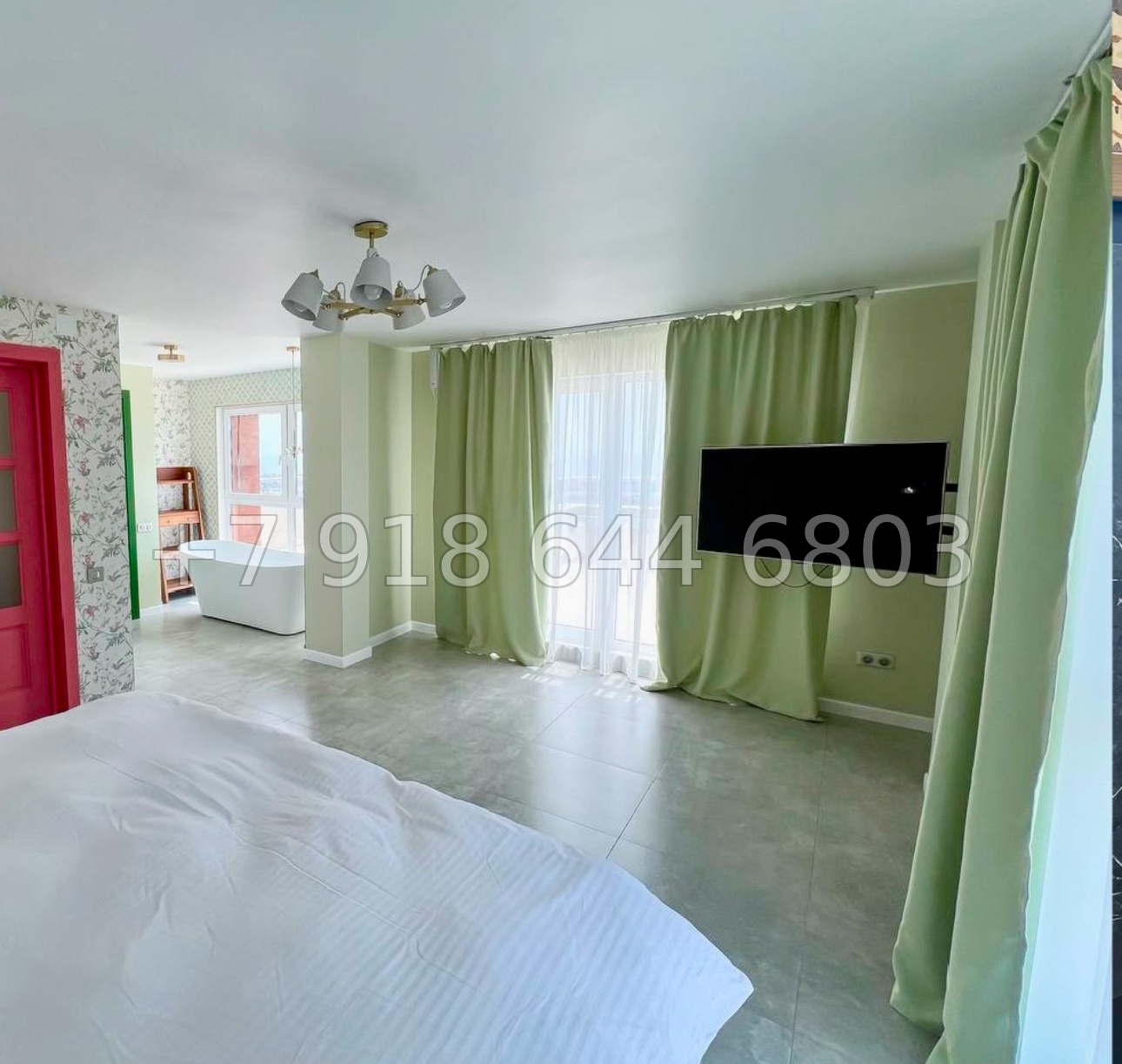 № 115 в. Дом с очень хорошим ремонтом в Адлере  - миниатюра 24