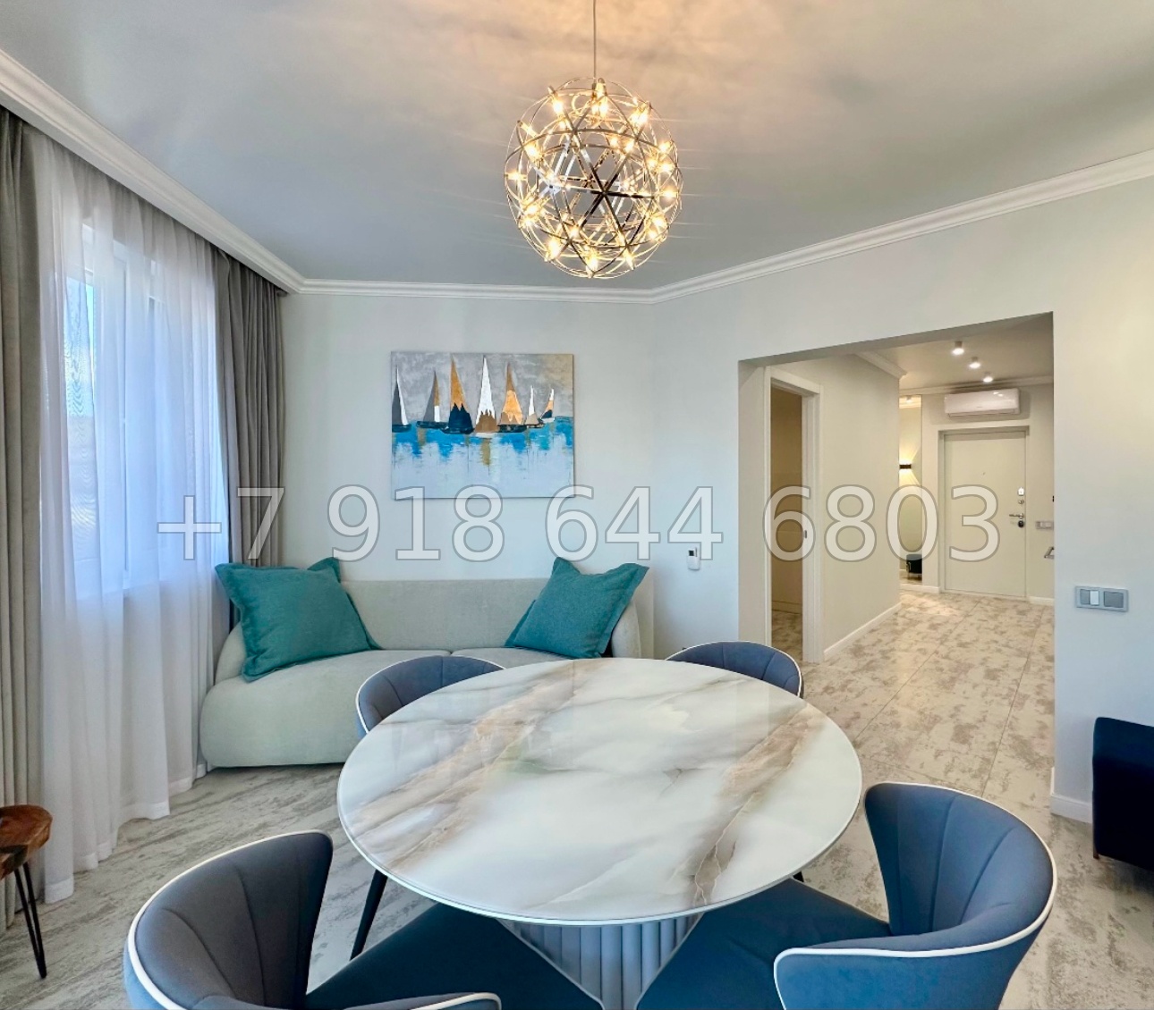 № 307 р. Квартира с видом на море Морская Симфония Адлер  - миниатюра 8