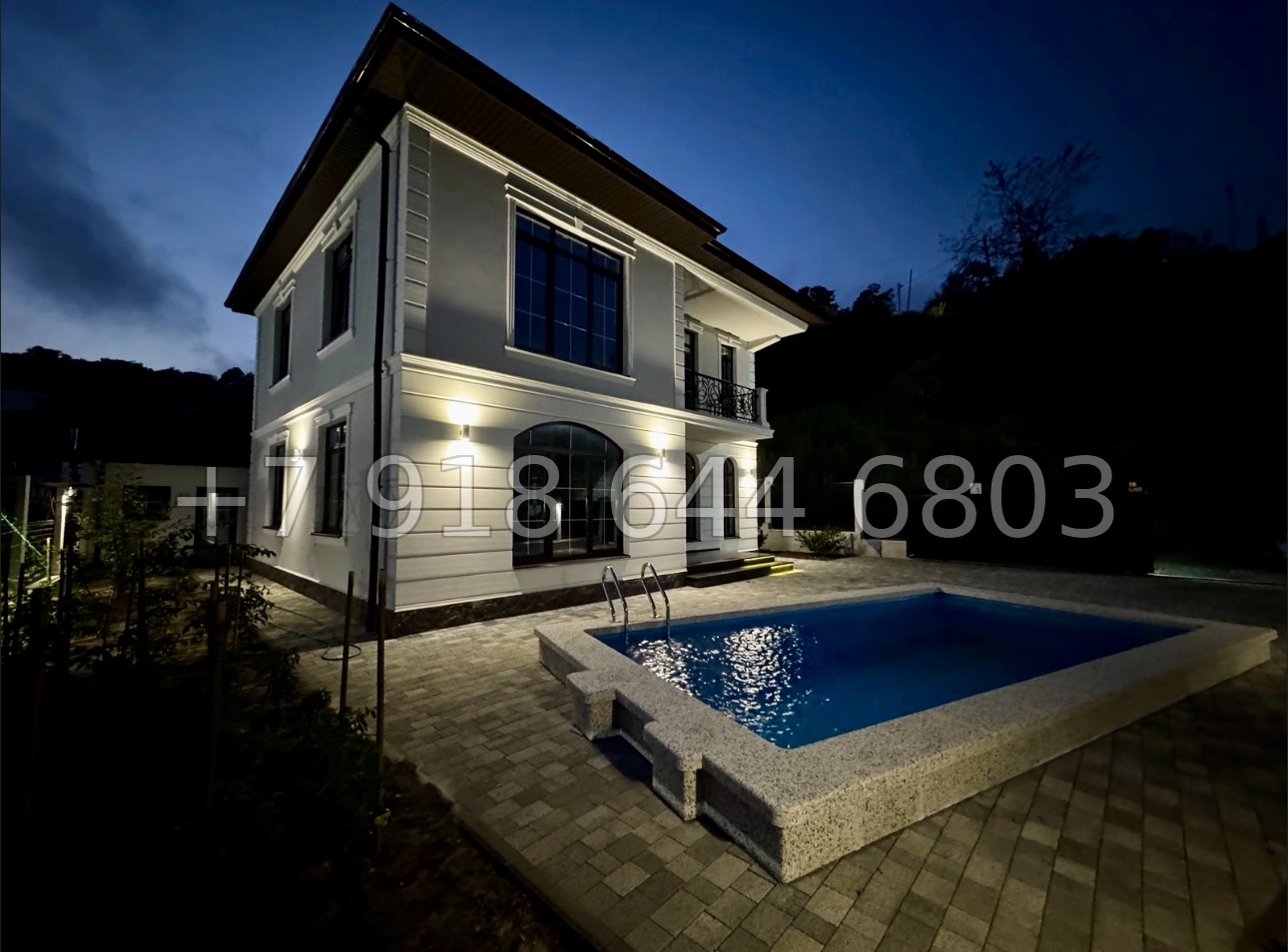 № 23 Б. Дом с бассейном в Адлере  - миниатюра 8