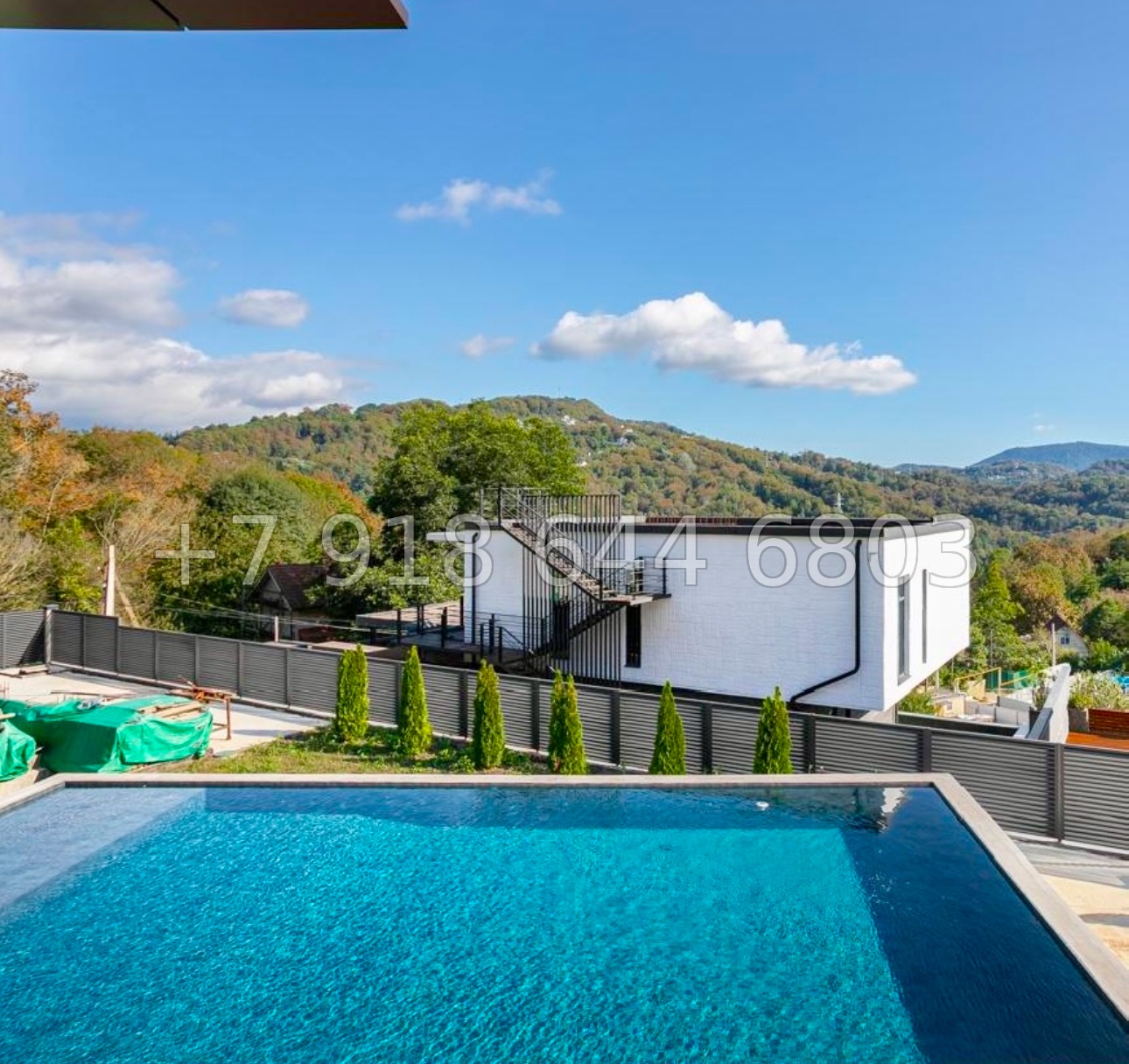 № 62 м. Дом с бассейном в Сочи  - миниатюра 21