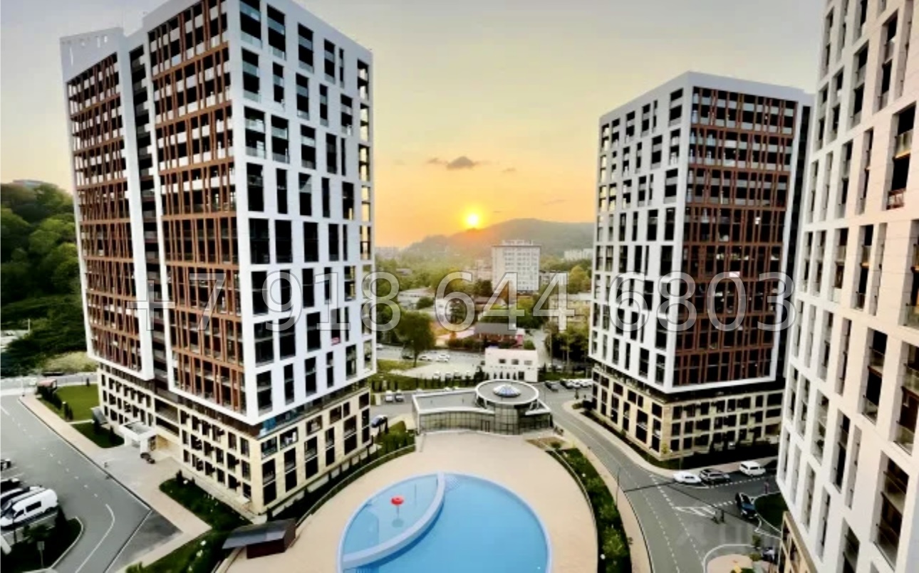 80р. Квартира с видом на закат. ЖК Аллея Парк Сочи Дагомыс  - миниатюра 25