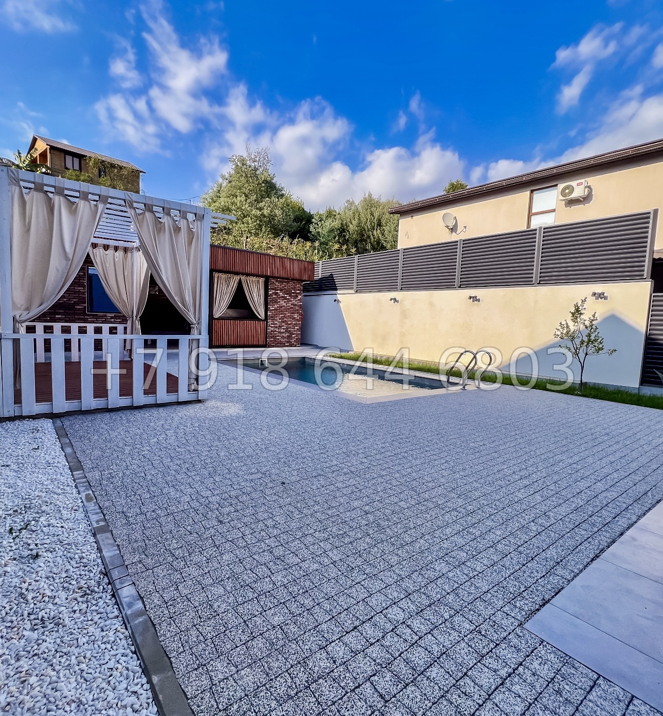 № 60 Б. Отличный дом с большим участком земли в Адлере с бассейном  - миниатюра 25