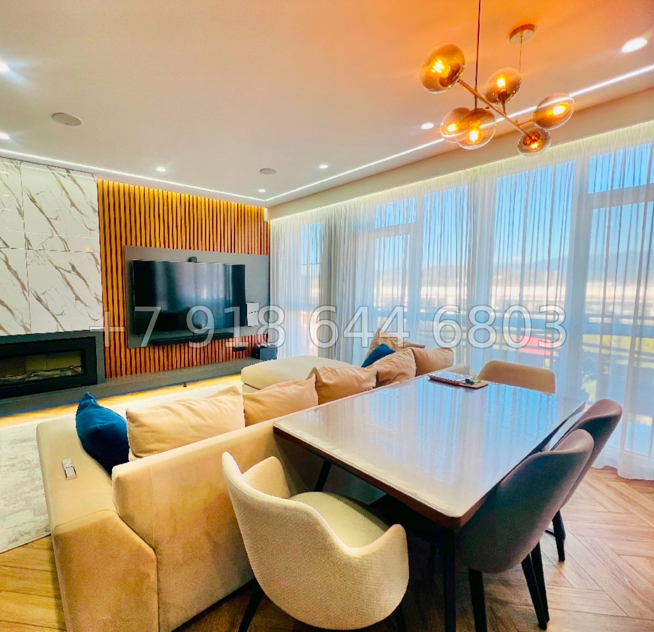 № 316 р. Очень большая квартира в Адлере  - миниатюра 3