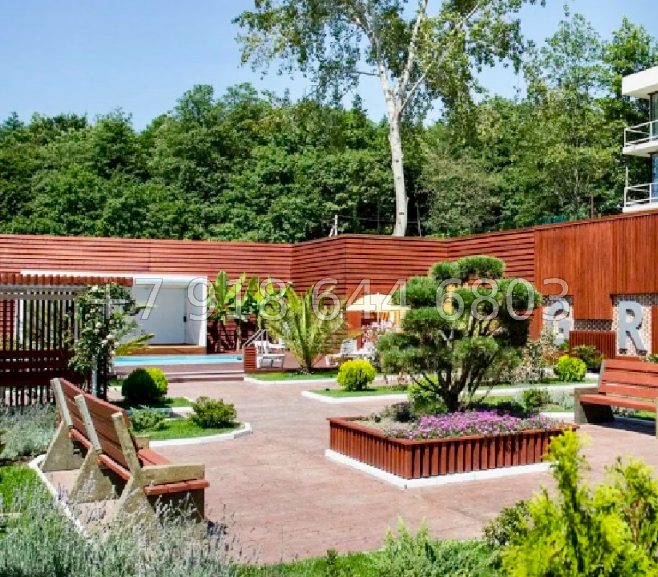 № 185 р. Квартира в Сочи с бассейном  - миниатюра 36