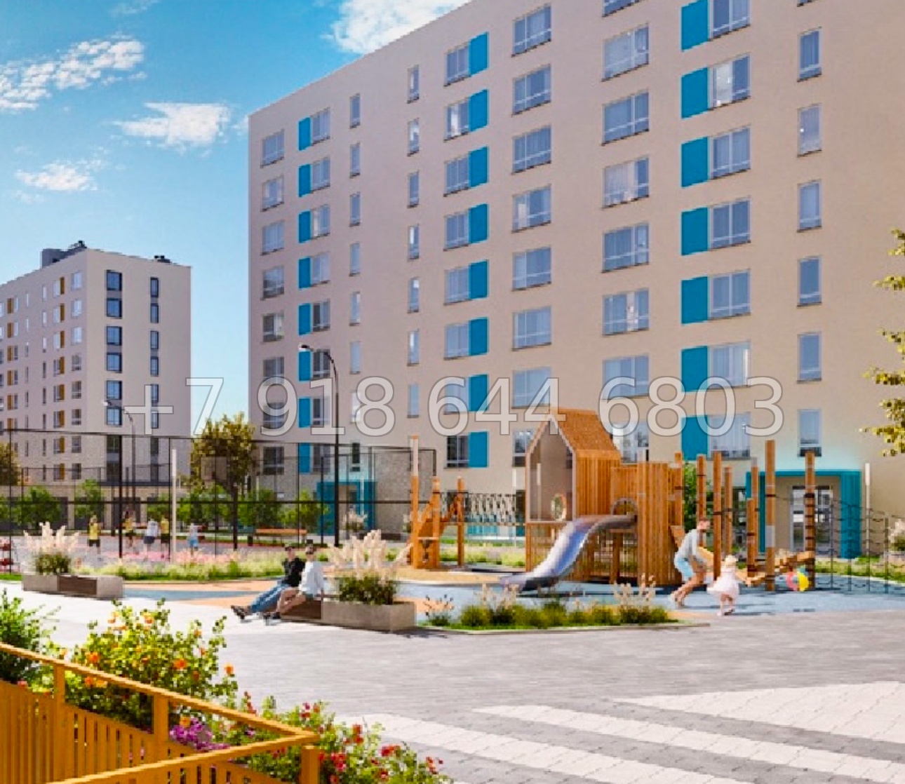 № 19 ю. Симферополь ЖК Парковые Кварталы - миниатюра 12