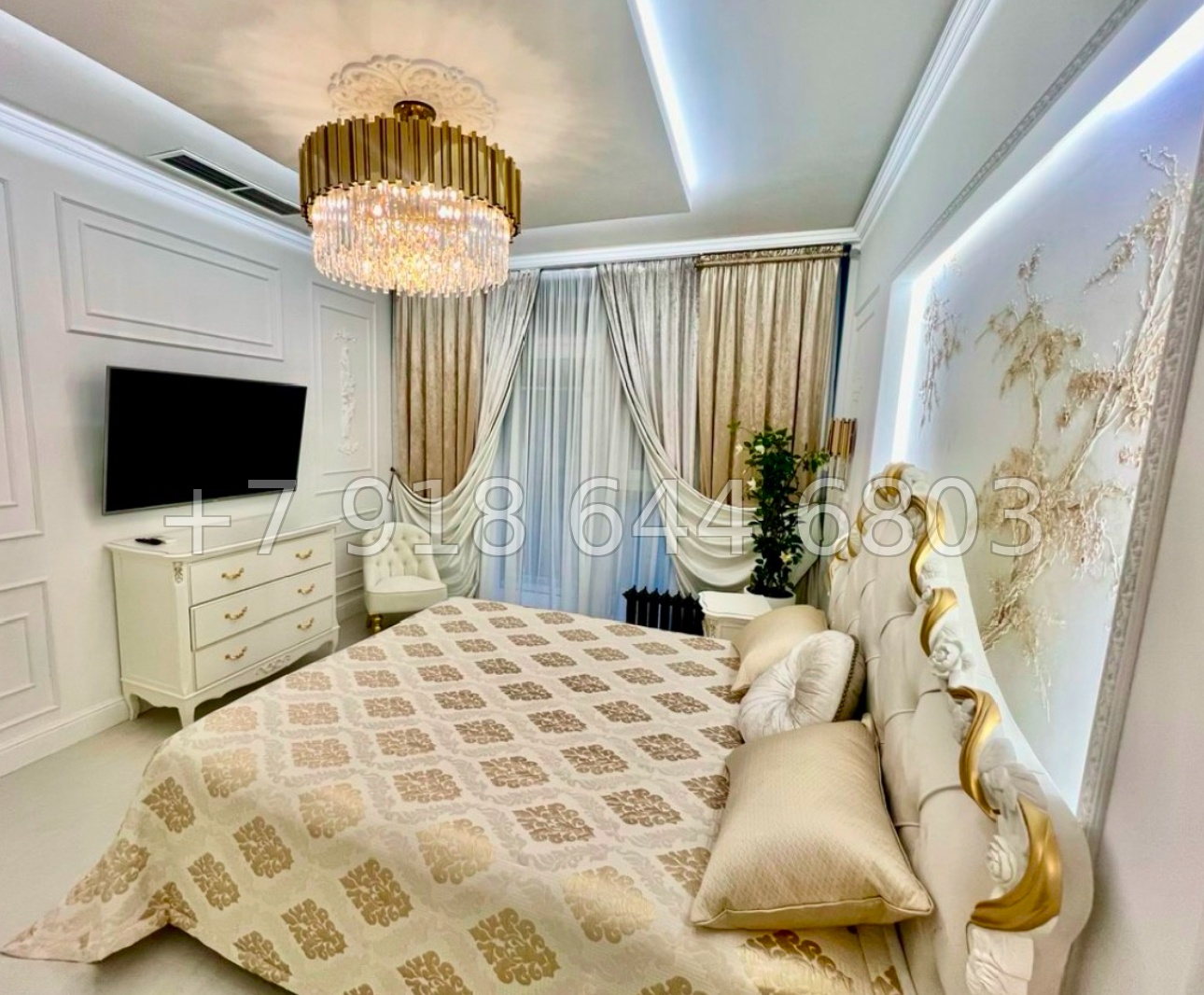 № 36е. Большая квартира в Сочи. ЖК Лазурный Сочи  - миниатюра 20