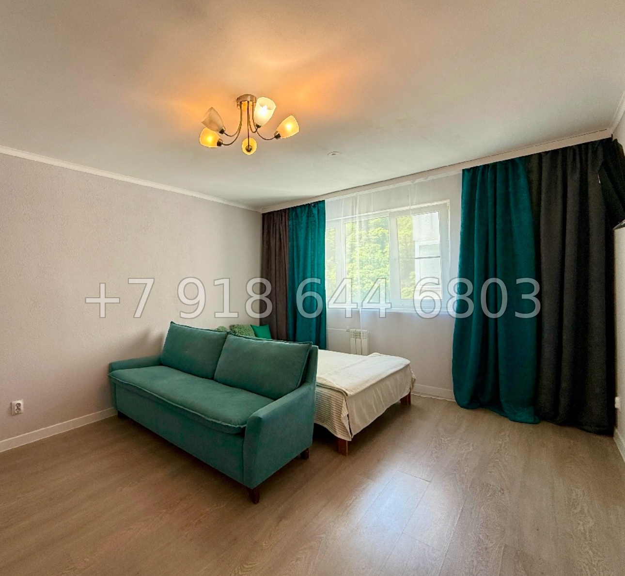 № 92р. Двухкомнатная квартира в Сочи. ЖК Министерские озера  - миниатюра 1